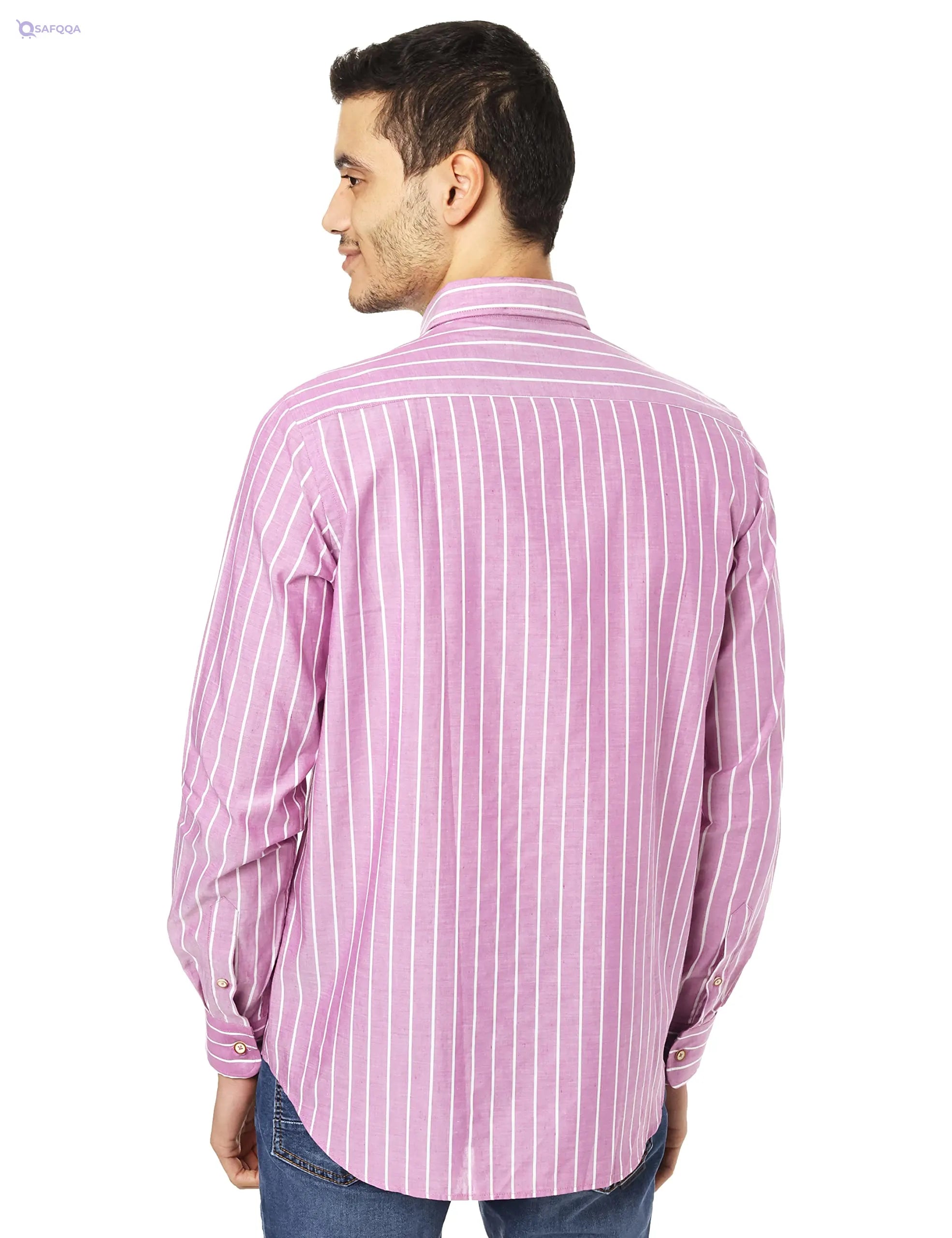 Dockland Stripped Shirt For Women,Classic striped design for timeless style. - Safqqa