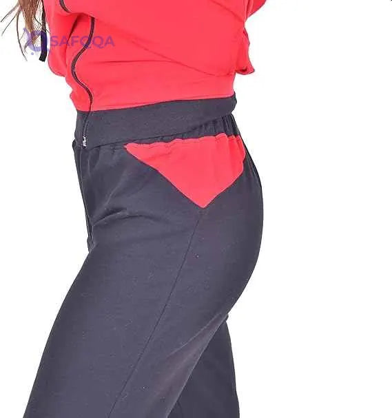 JIL Women pant pajama cotton melton lycra - Safqqa Egypt