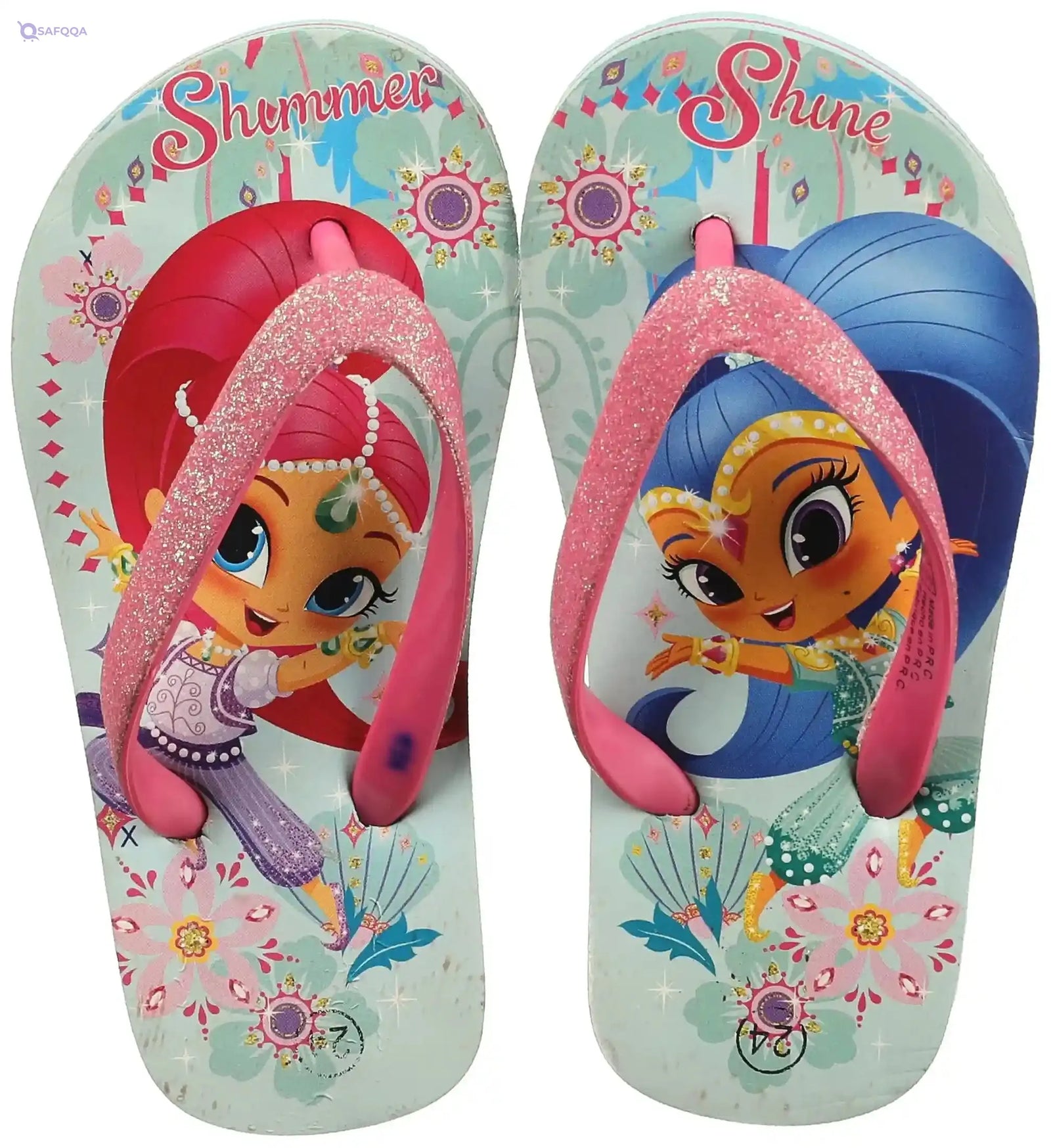 Shim and Shine Flip Flop For Girls,Soft, gentle straps suitable for kids’ sensitive feet. - Safqqa