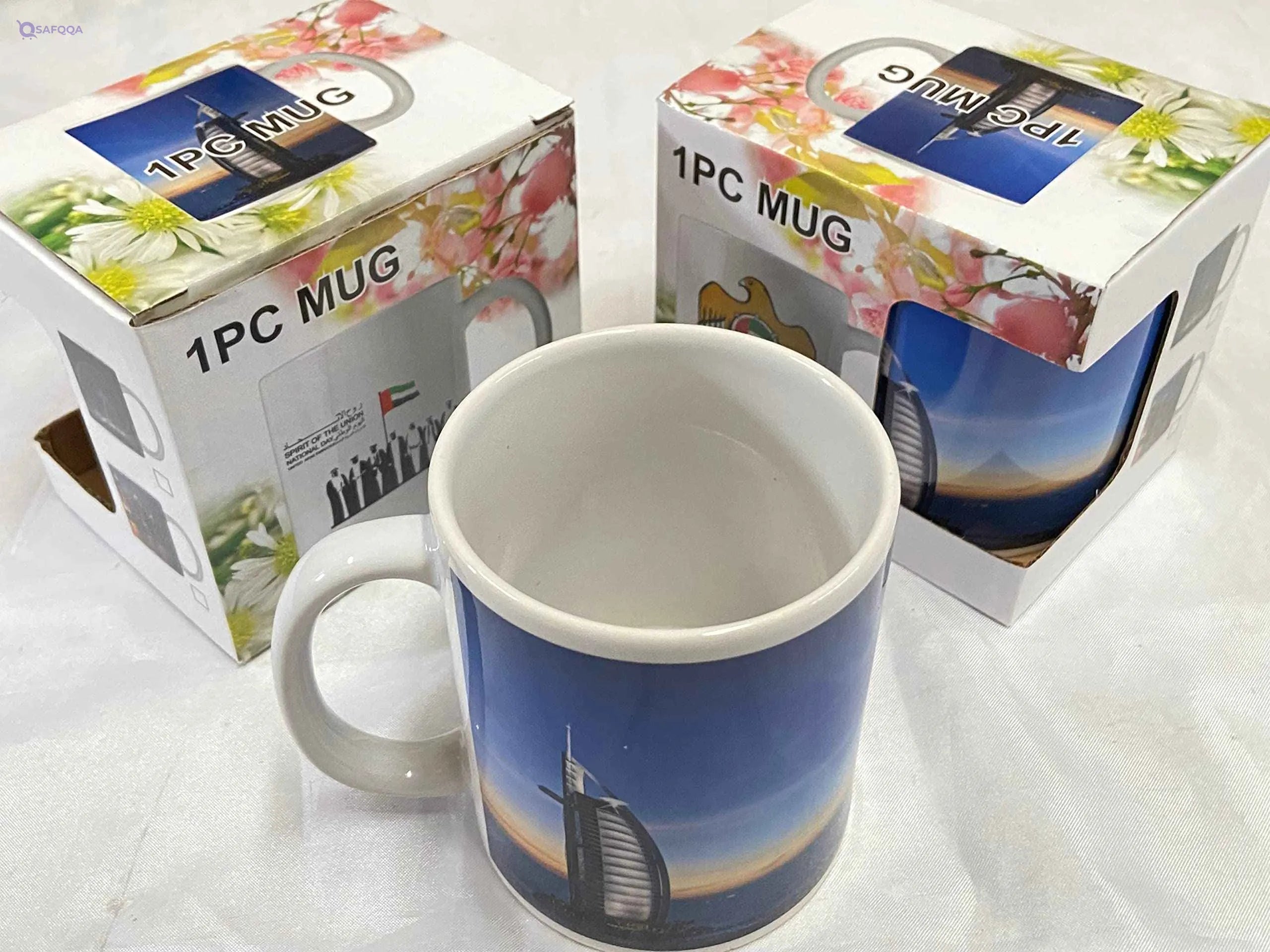 Servewell Mug 330 ml- Multi Color - Safqqa