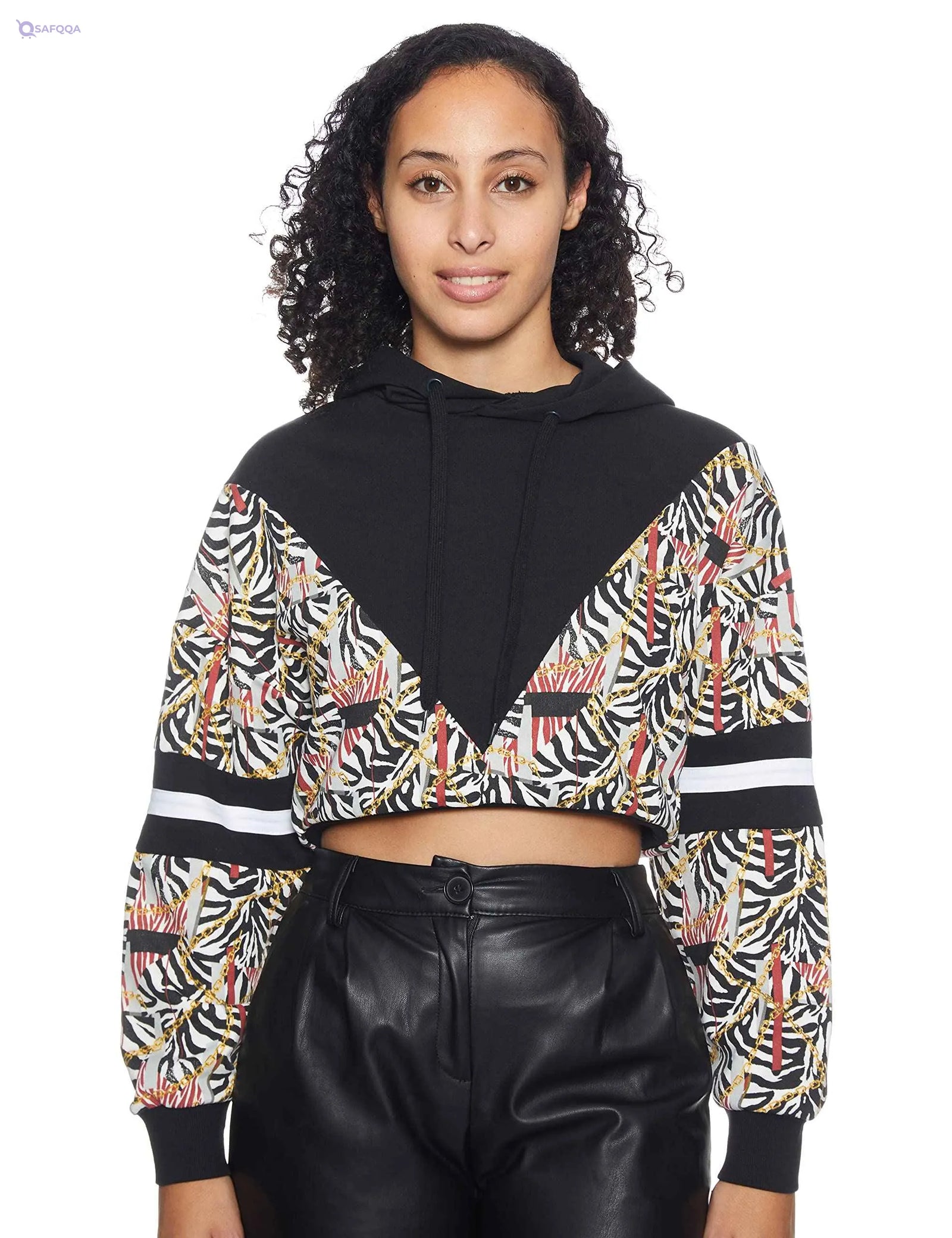 Splash Youth Regular Sweatshirt for Women - Safqqa