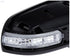 Fit System 68599N Passenger Side Mirror for Nissan Altima Sedan, Textured Black, PTM Cover, w/Turn Signal, Foldaway, Power - Safqqa