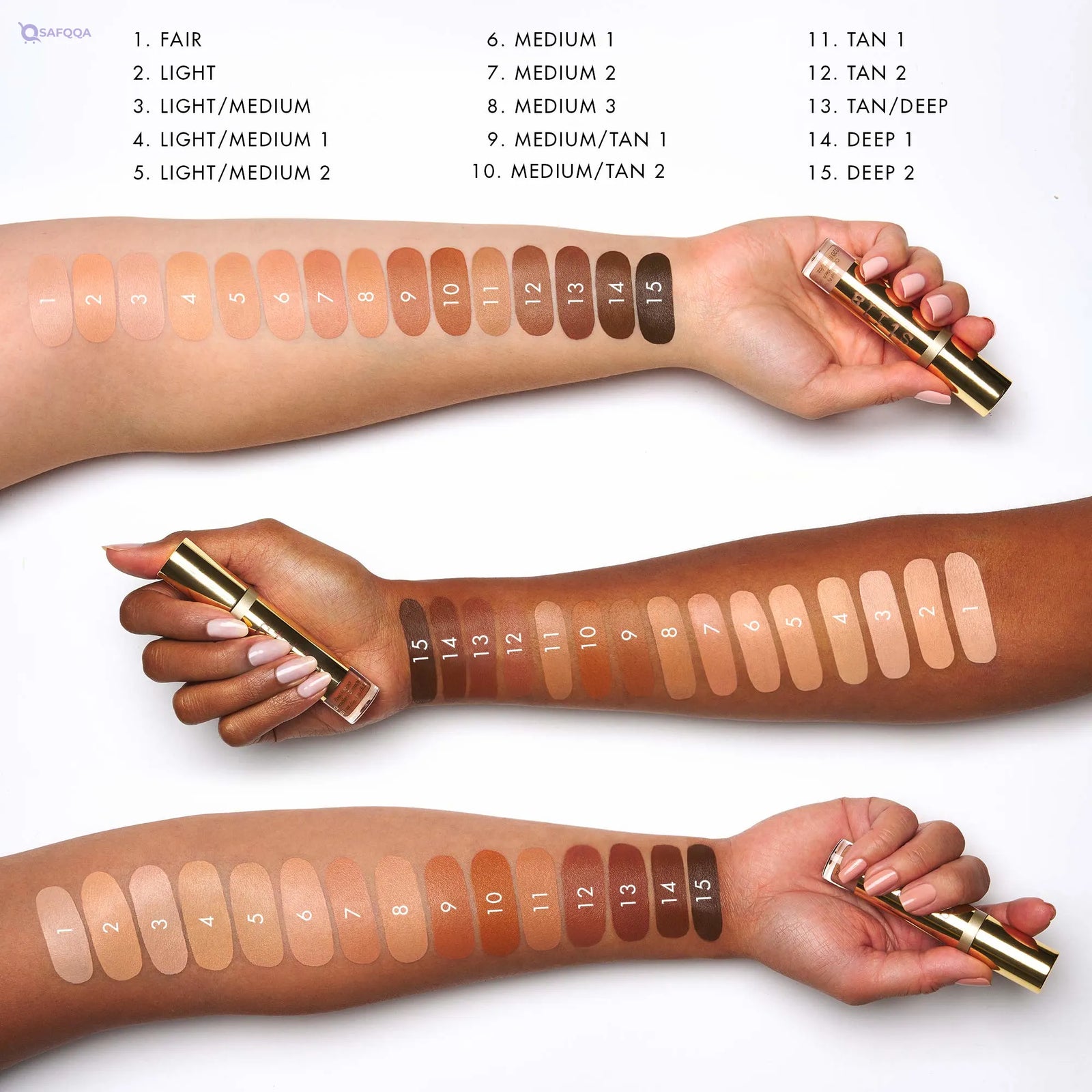 Stila Pixel Perfect Concealer – 2 Medium-Tan, 0.2 oz – Smooth & Long-Lasting - Safqqa