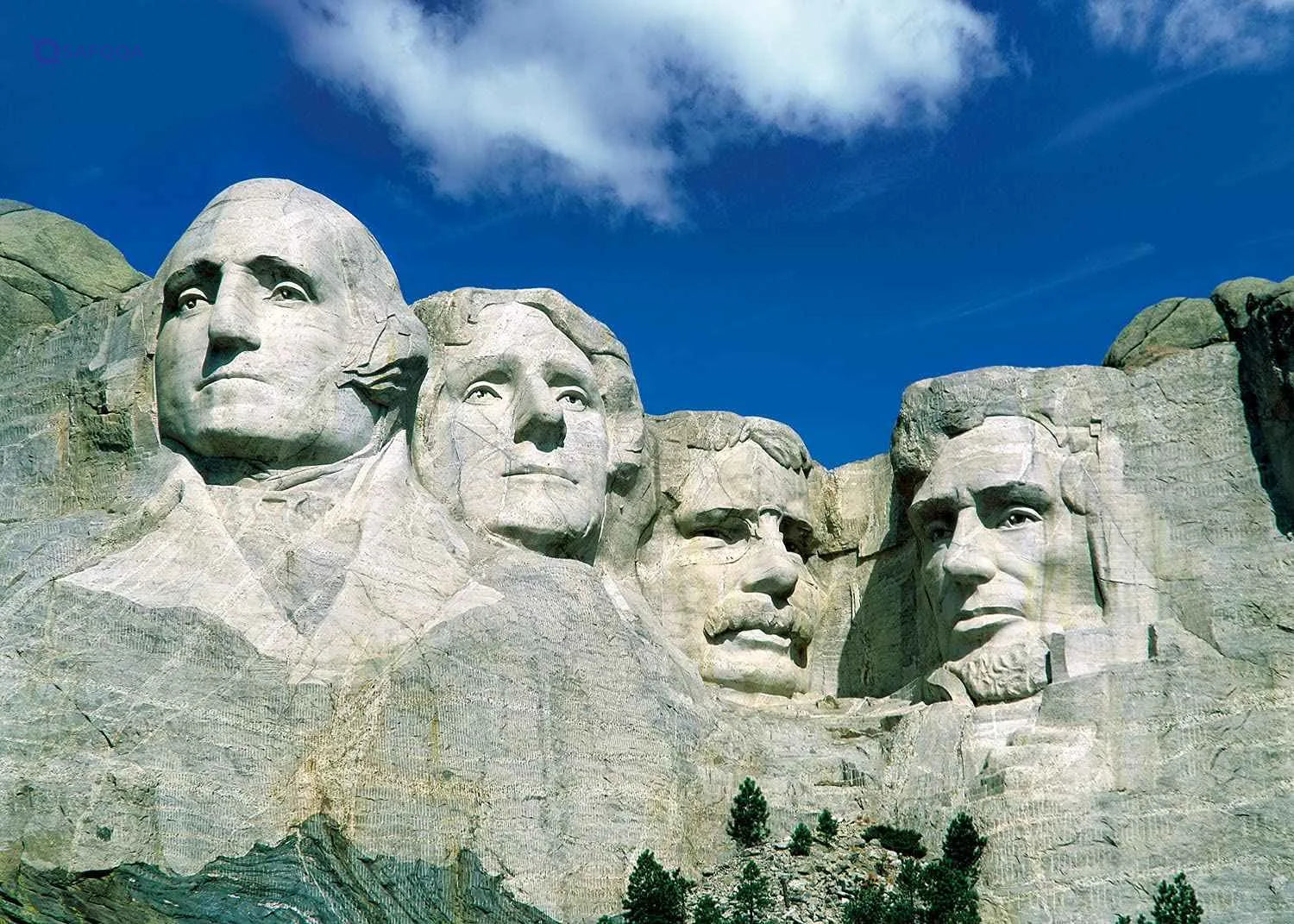 Tomax Mount Rushmore National Monument, USA Mini 1000pcs puzzle - Safqqa Egypt