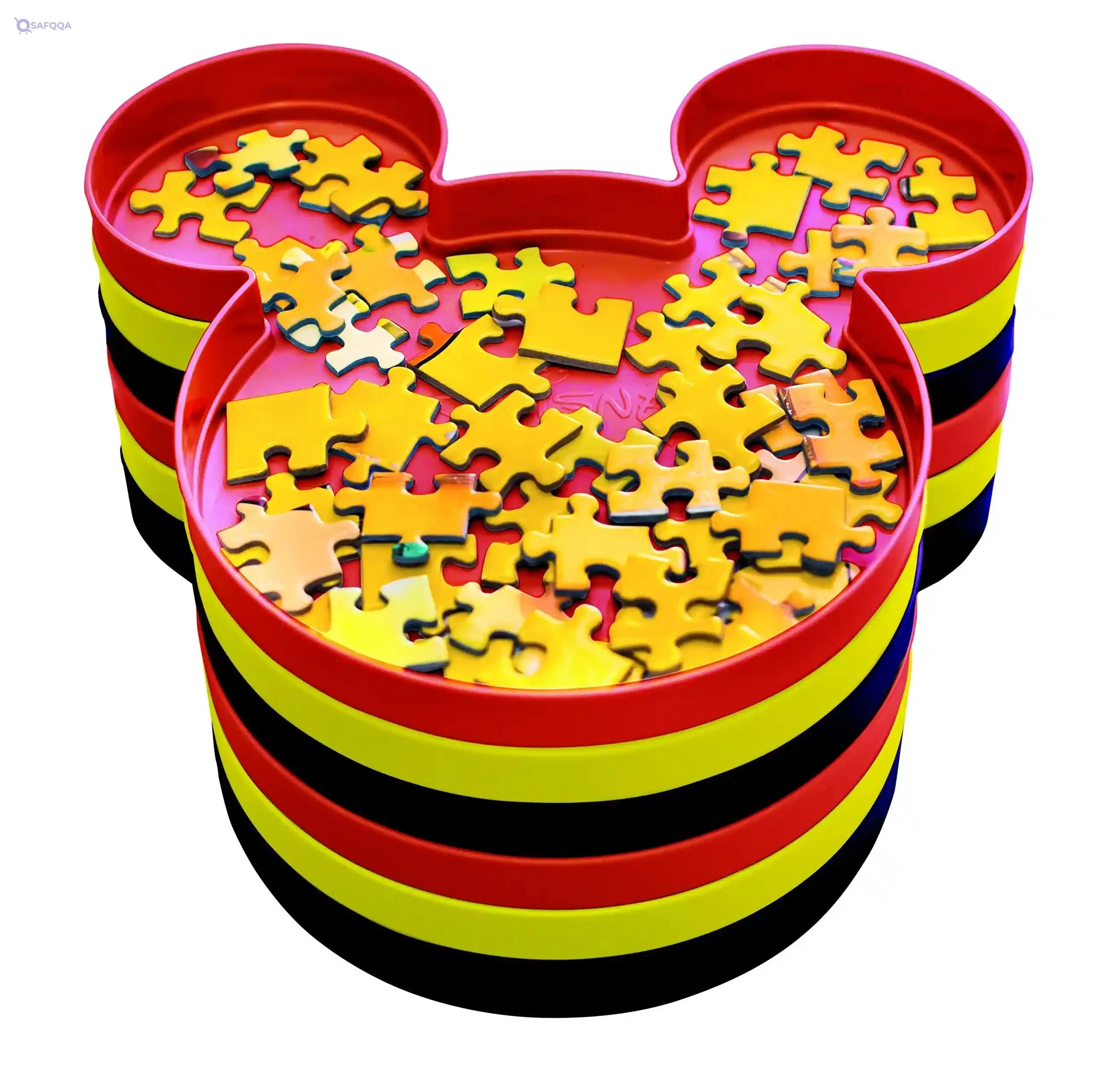 Ravensburger Sort and Go Mickey Mouse 3D Puzzle, 6 Stackable Sorting Trays - Multi Color - Safqqa Egypt