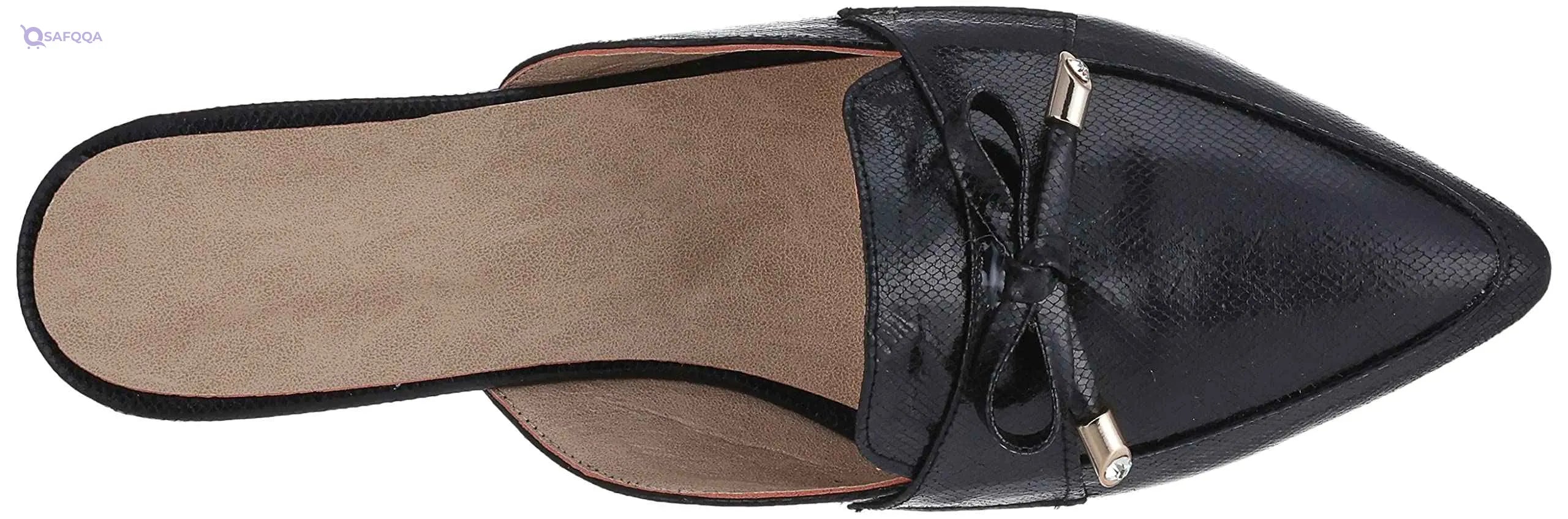 SWAY Loafer Flats Leather Slipper For Women,Slip-on loafer design for easy and quick wearing. - Safqqa