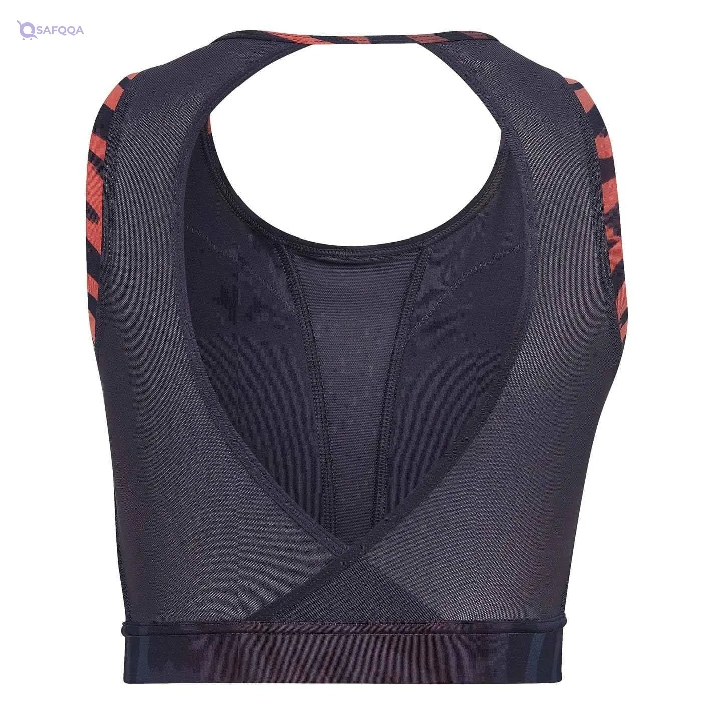 Adidas TRN TIGR AOP Training Semi-Turbo Workout Bra – Light Support - Safqqa