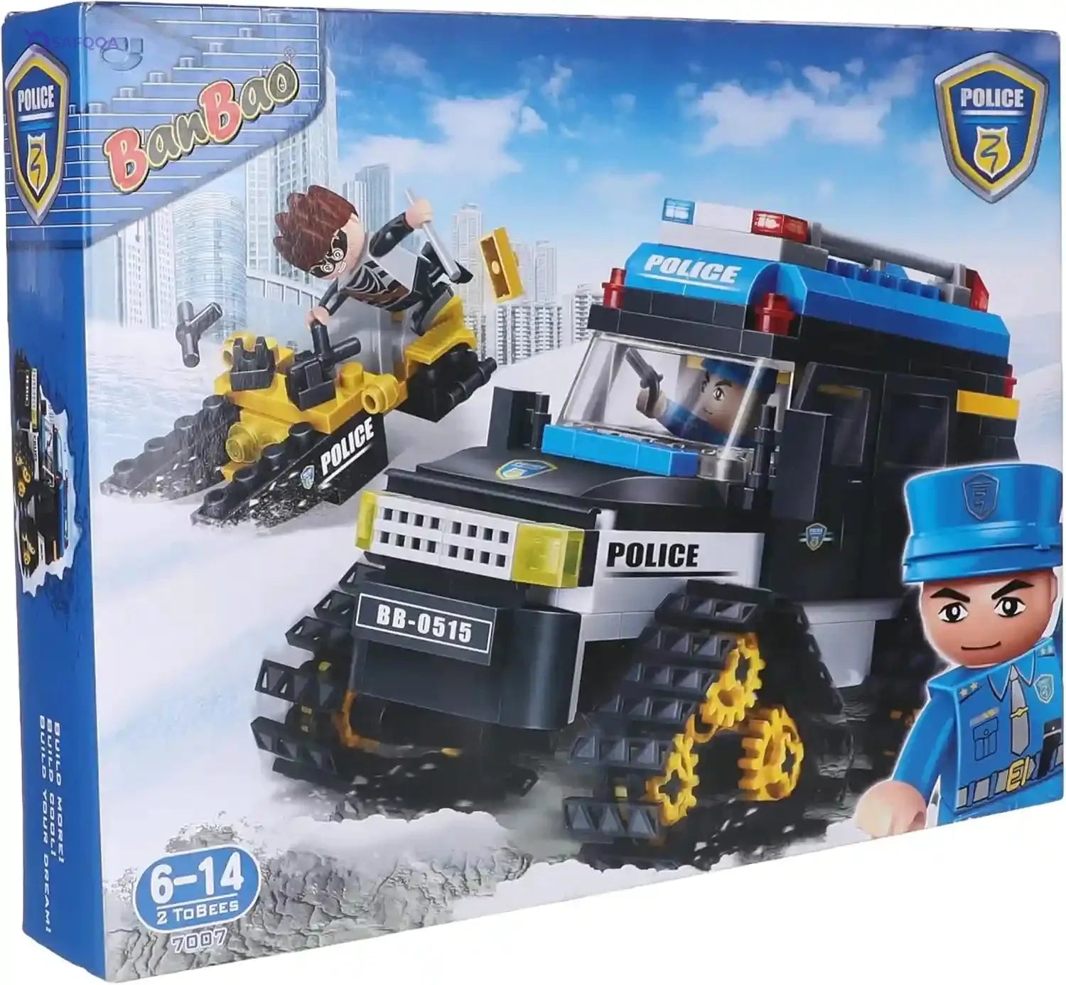 BanBao - Police Snowcar (7007) - Safqqa Egypt