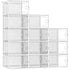 Kuject X-Large Shoe Storage Boxes – Clear Plastic, 12 Pack - Safqqa