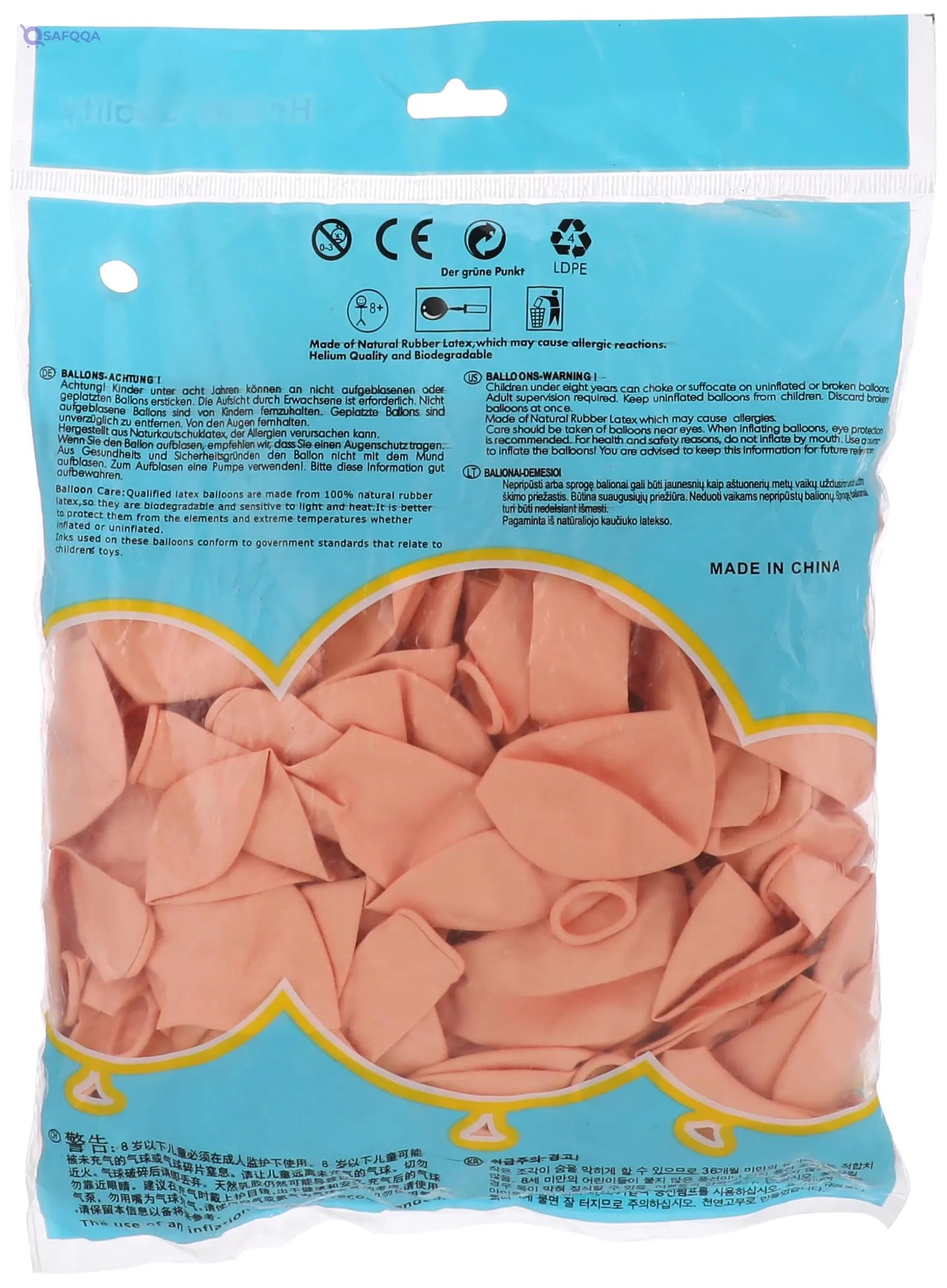 Latex Large Balloons Kit Fills With Air Or Helium Simple Design Suitable For Various Occasions And Parties Atmosphere - Safqqa