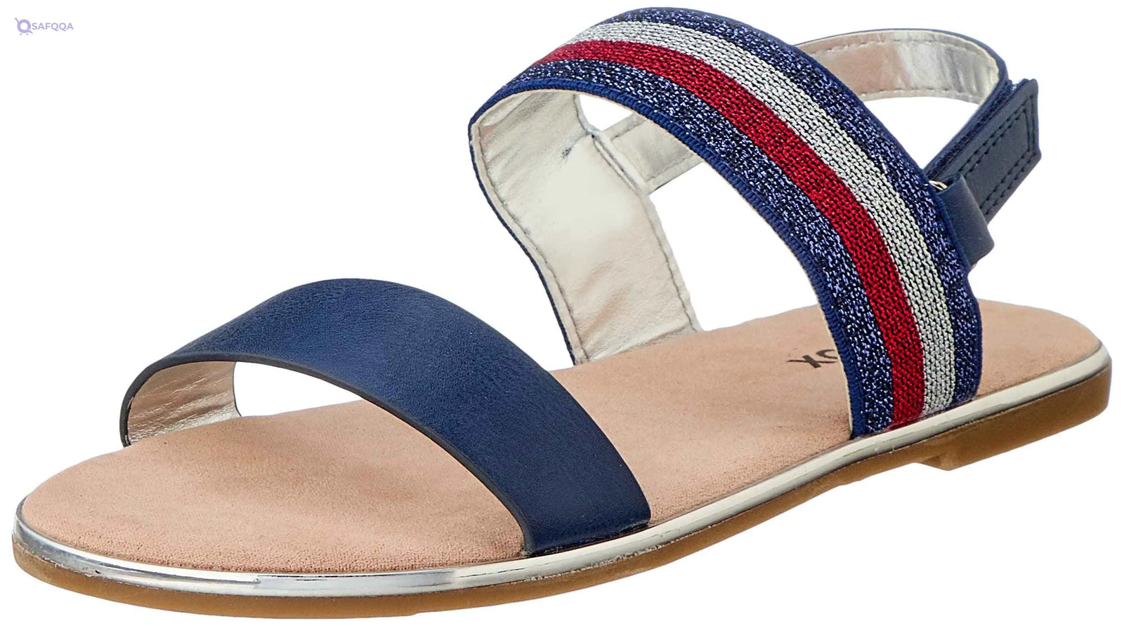 SPROX girls Velcro Strap Open Toe Sandals for Girls Flat Sandal - Safqqa Egypt