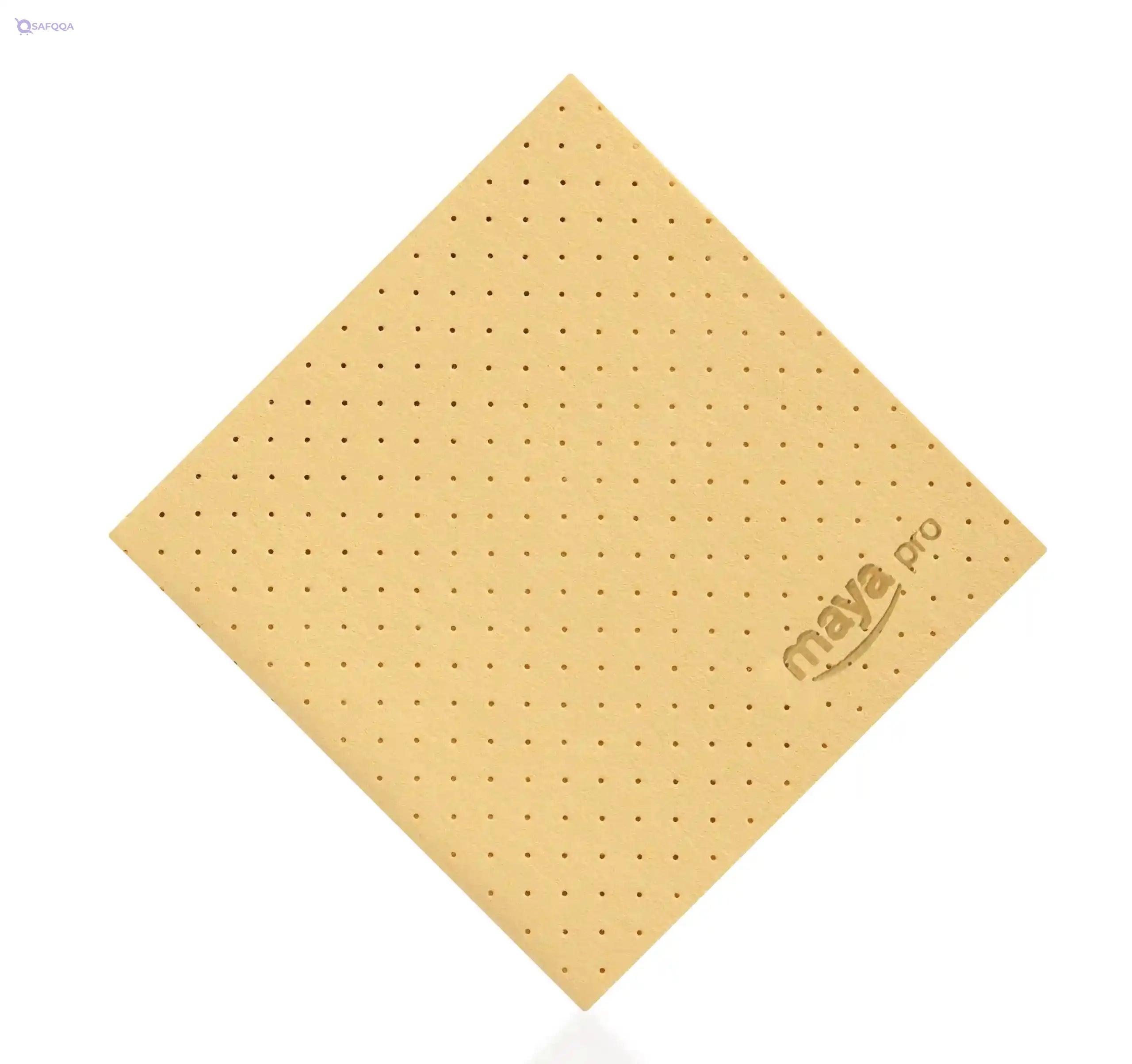 Maya 07006 Extra Perforated Glass Cloth, Pack of 1 Piece, 38 x 38 CM - Beige - Safqqa Egypt