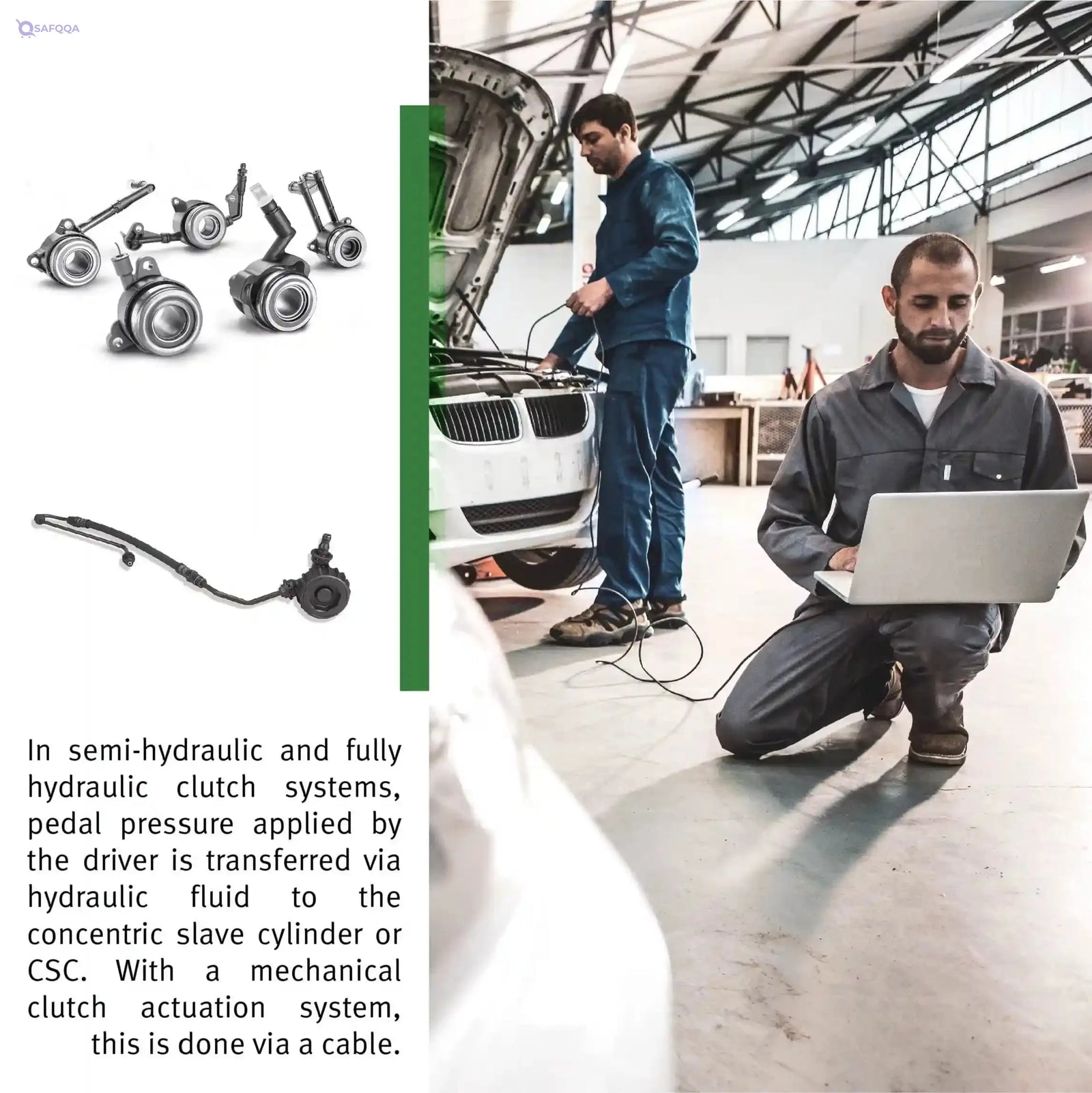 LuK Schaeffler LSC265B Clutch Slave Cylinder, OEM Release Replacement Parts - Damaged BOX - Safqqa