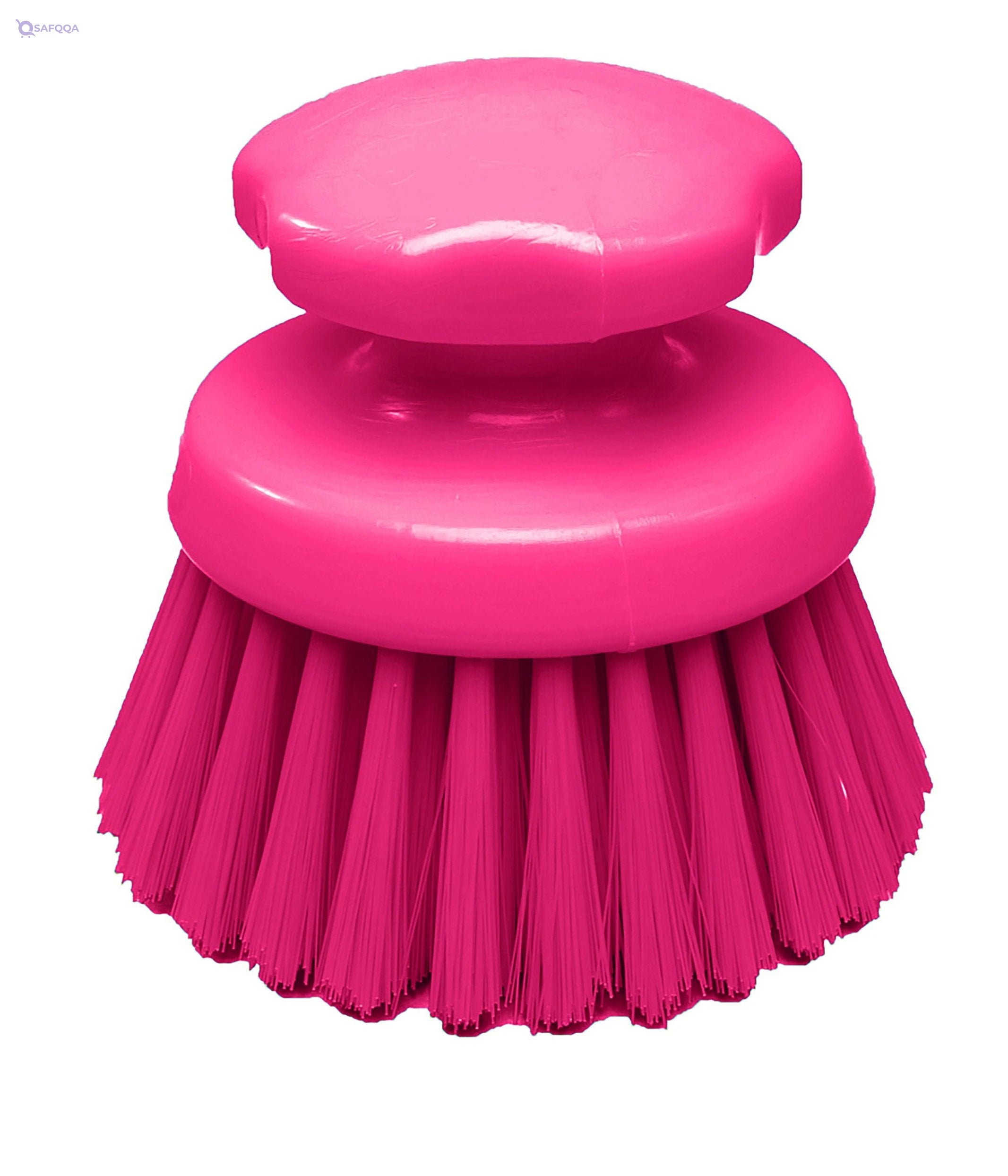 Maya Round Hand Scrub Brush Medium (Ã˜ 125 mm) Red 54134 - Safqqa