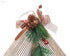 Generic  Plastic Medium Christmas Tree Ornament With Rhombic Shaped And Hollow Lines Design Add More Entertaining For Party Atmosphere - Safqqa