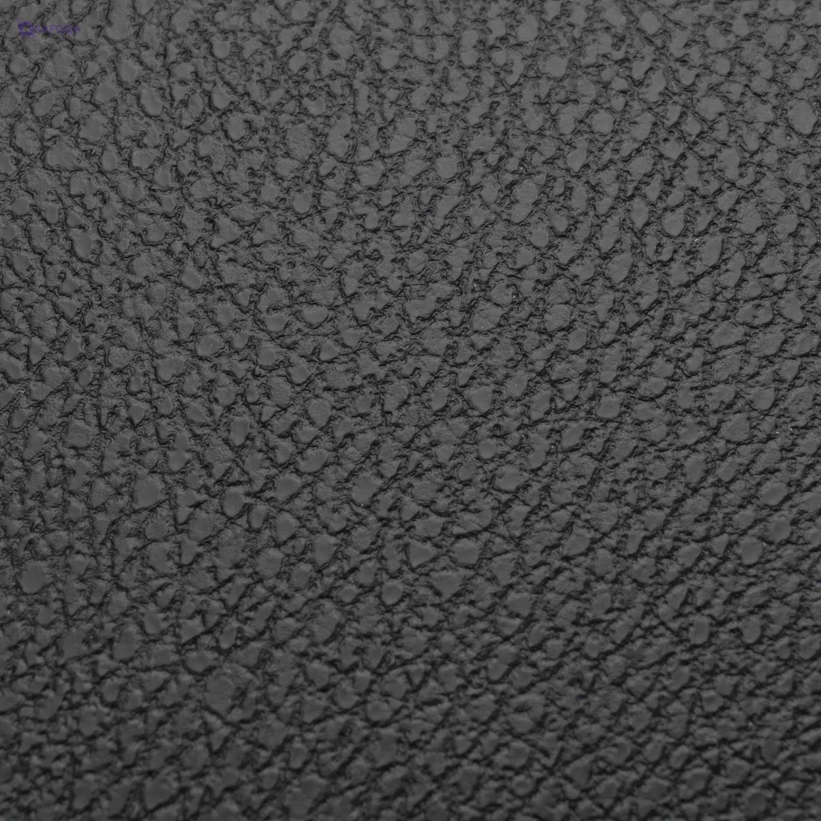 WENKO, Toilet Seat Cuero Black, MDF, Leather Design, Non-Slam Anti-Bacterial Seat for Bathroom, Soft Close & Easy Clean, 35.5x42.5cm, Black - Safqqa