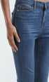 Ravin Womens Light Vintage Blue Solid Skinny Jeans Pants - Safqqa Egypt