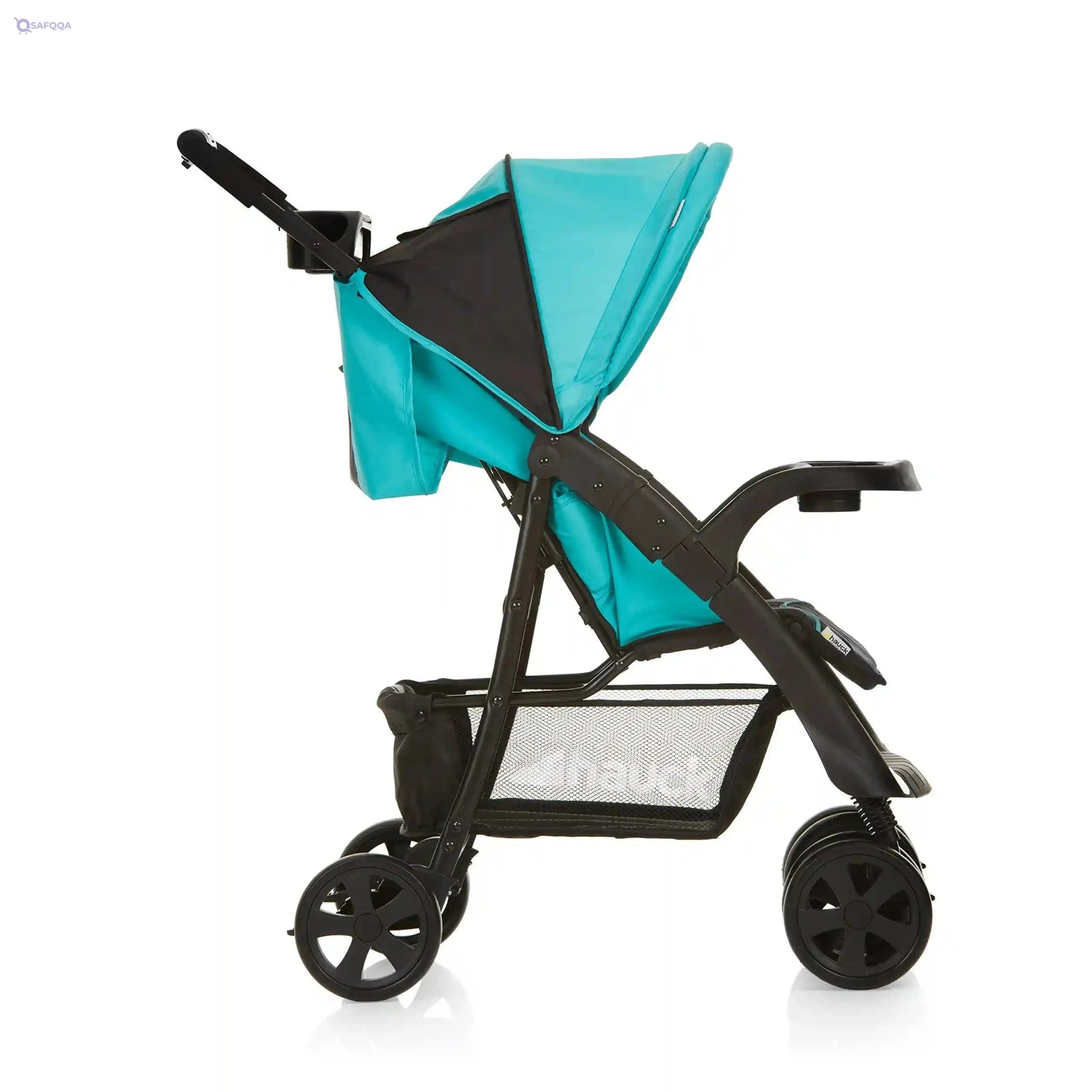 Hauck shopper comfortfold stroller - black *aqua [149034] - Safqqa