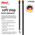 Flexi Tape 5m Black * Orange For Dog - Safqqa