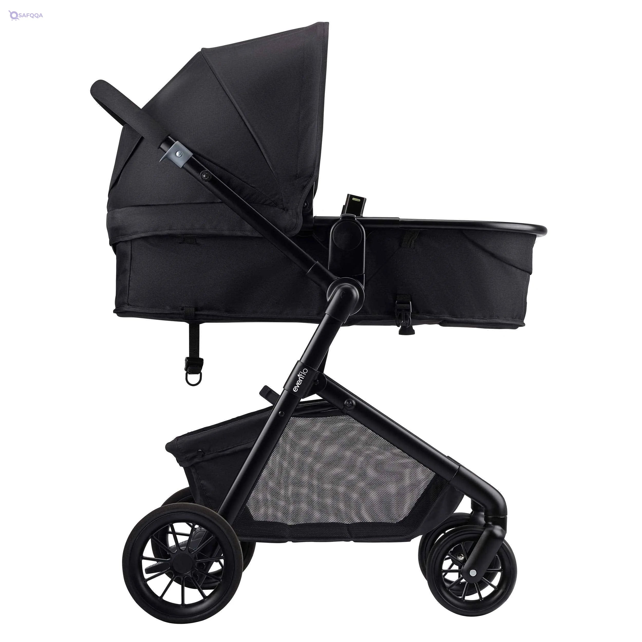 Evenflo Pilot Baby Black Stroller Black - Safqqa
