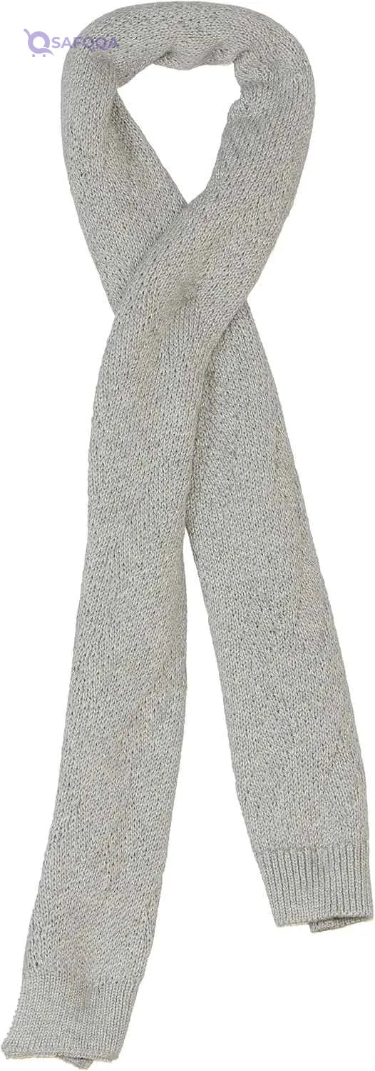 CONCRETE Boys' Textured Scarf - Model C326SF1-W23-39N-1021, Grey Heather - Safqqa Egypt