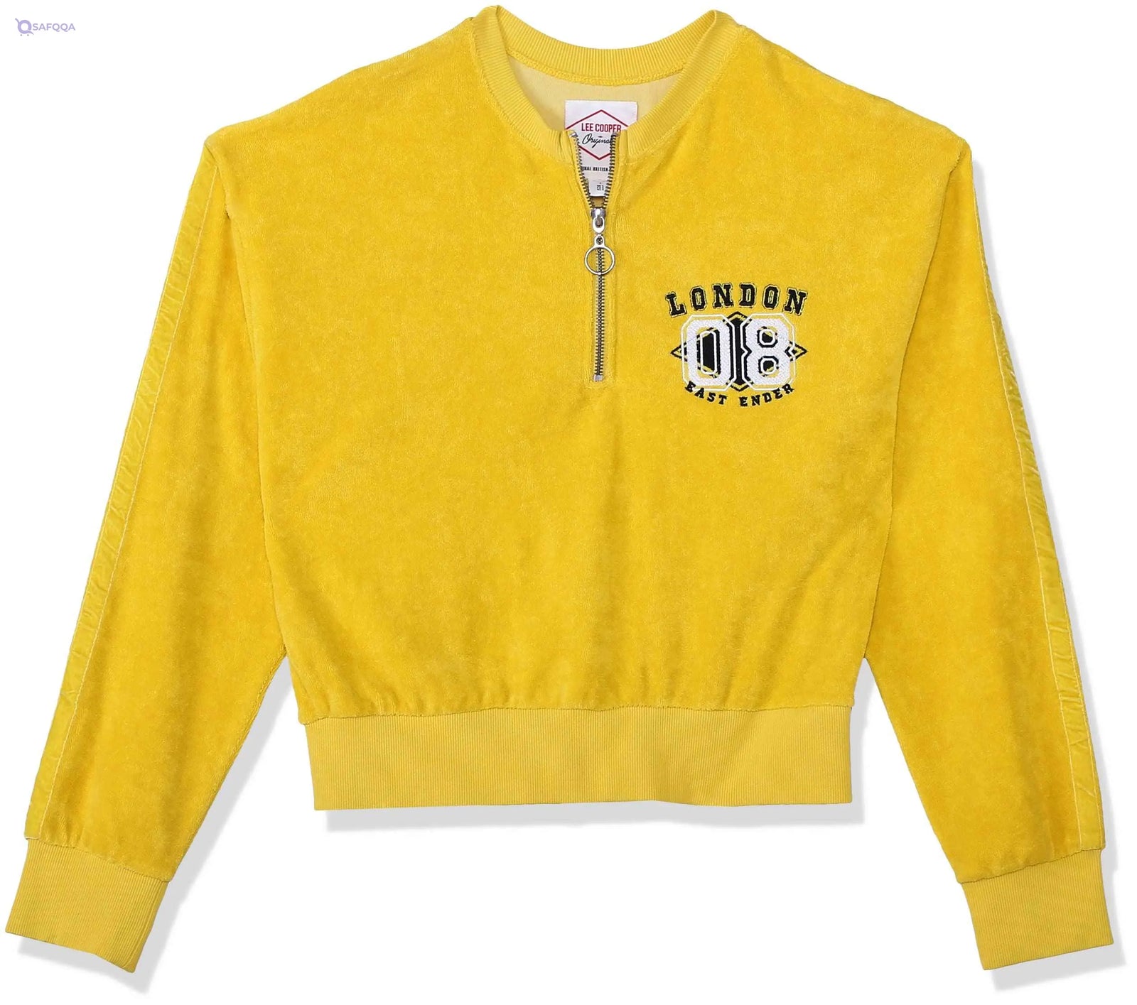 Lee Cooper Regular Sweatshirts With Half Zipper For Women,Durable Lee Cooper quality suitable for frequent use. - Safqqa