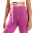 JAMILA Women Flare Fit Solid Pants PANTS - Safqqa Egypt