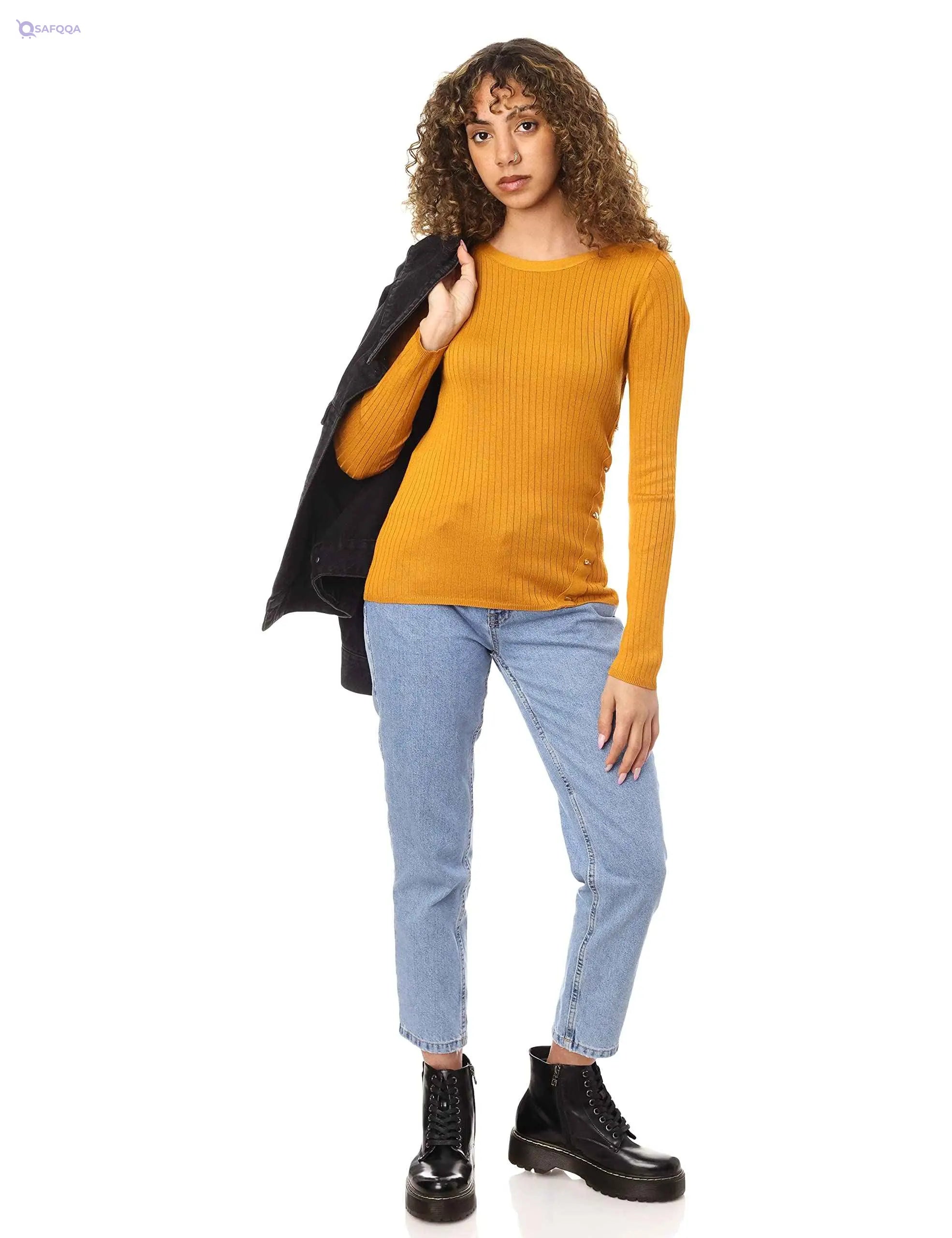 Matalan womens Matalan long sleeve casual fit sweater Pullover Sweater - Safqqa Egypt