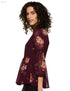 Styleville.in Women Floral Regular Fit Blouse - Safqqa