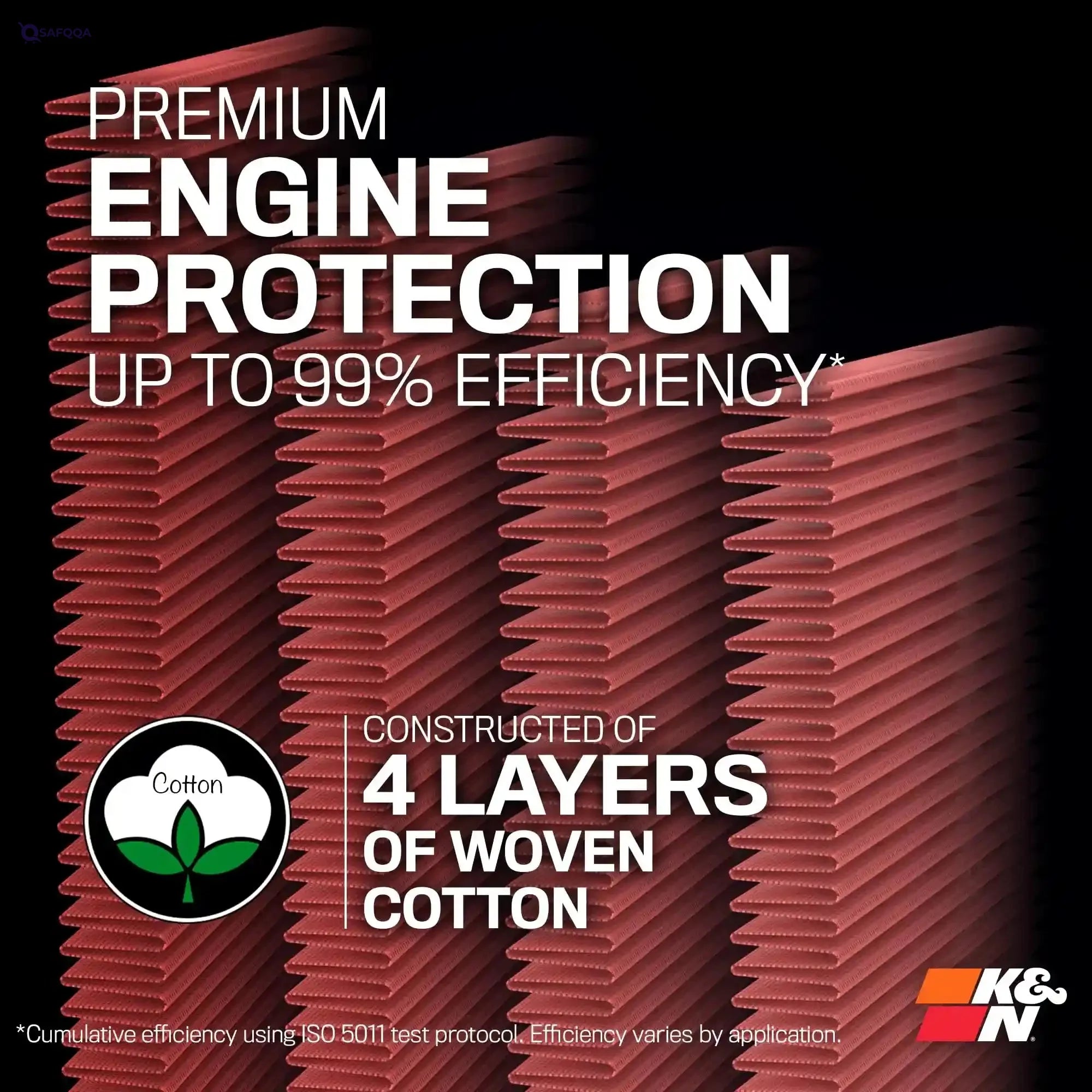 K&N Engine Air Filter: High Performance, Premium, Washable, Replacement Car Compatible With 2019-2020 Mazda 3; Cx-30, 33-5096 - Safqqa