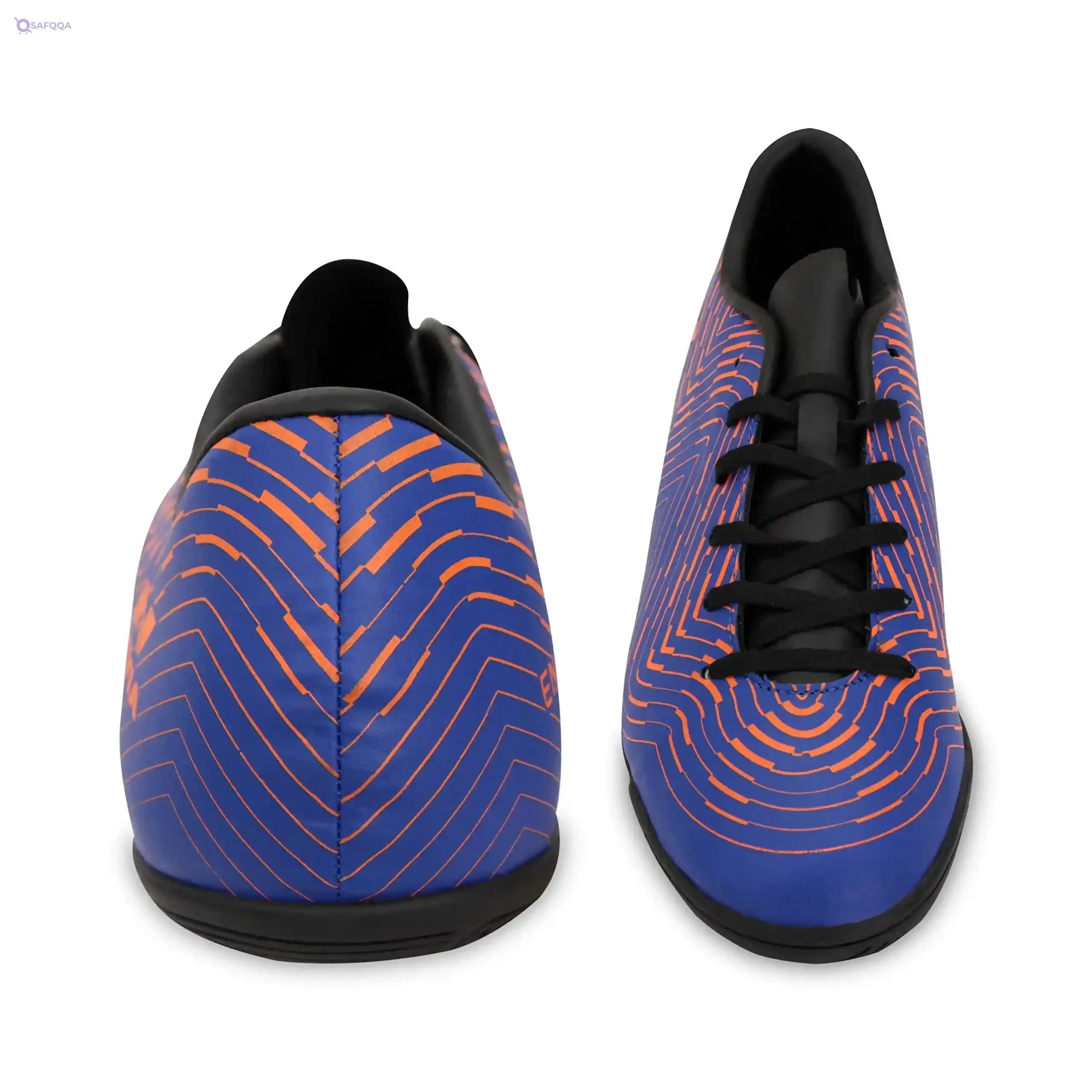 NIVIA Boys Soccer Shoes- Blue * Orange - Safqqa Egypt