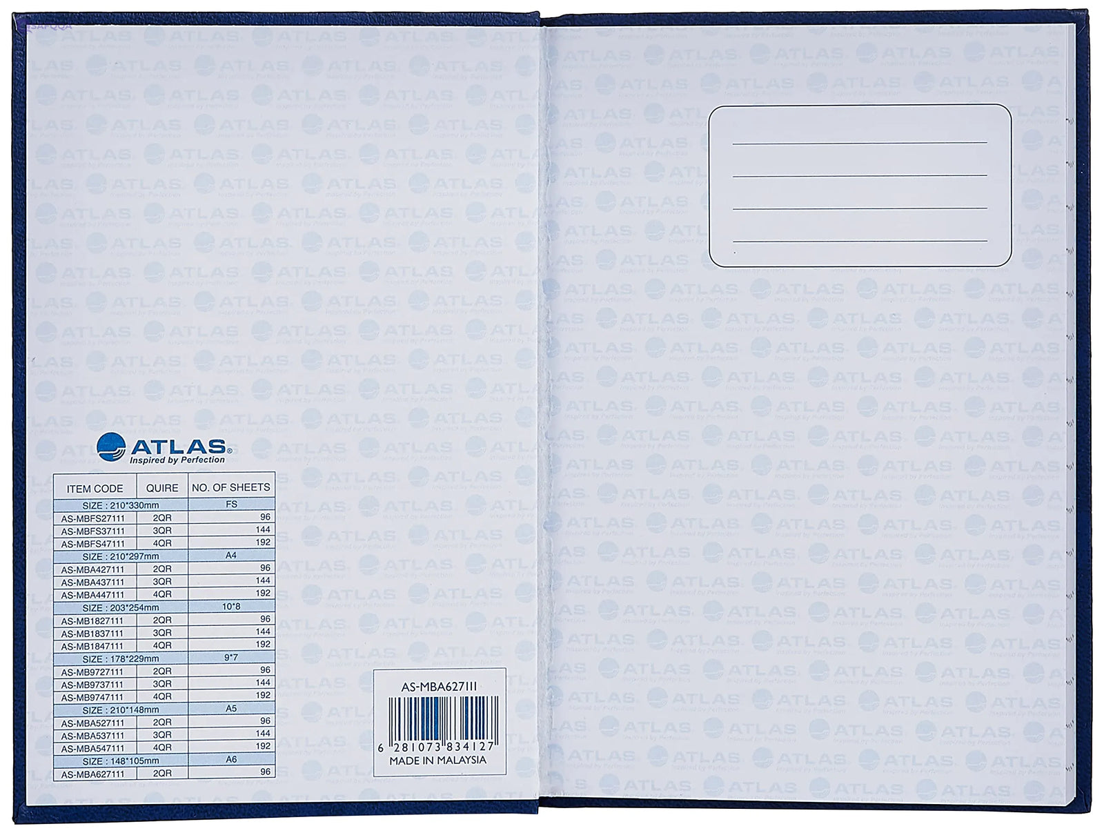Atlas Notebook – Durable & Practical School Notebook - Safqqa