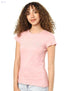 Splash Front Print Short SLeeves Cotton T-Shirt for Women - Safqqa Egypt