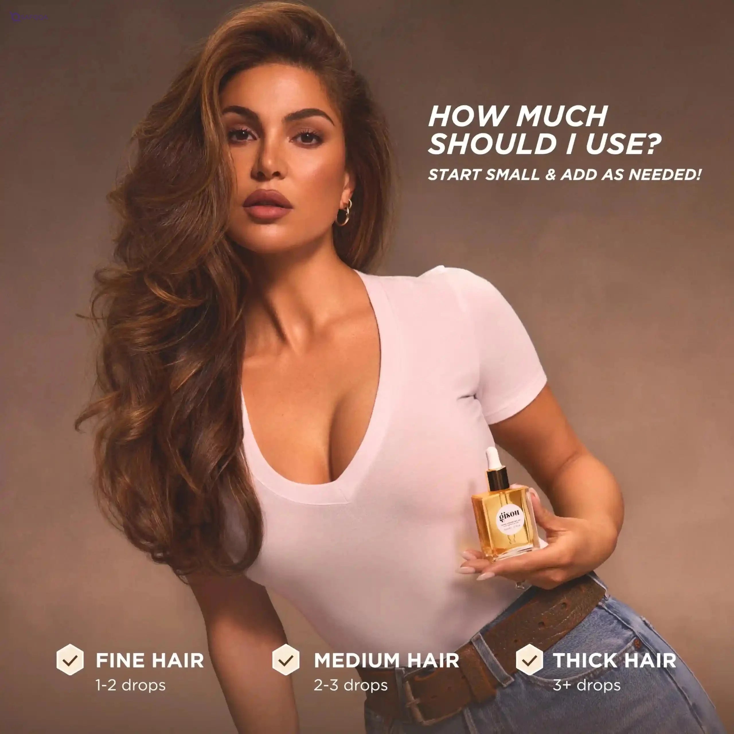 Gisou Honey Infused Hair Oil 50 ml - Safqqa