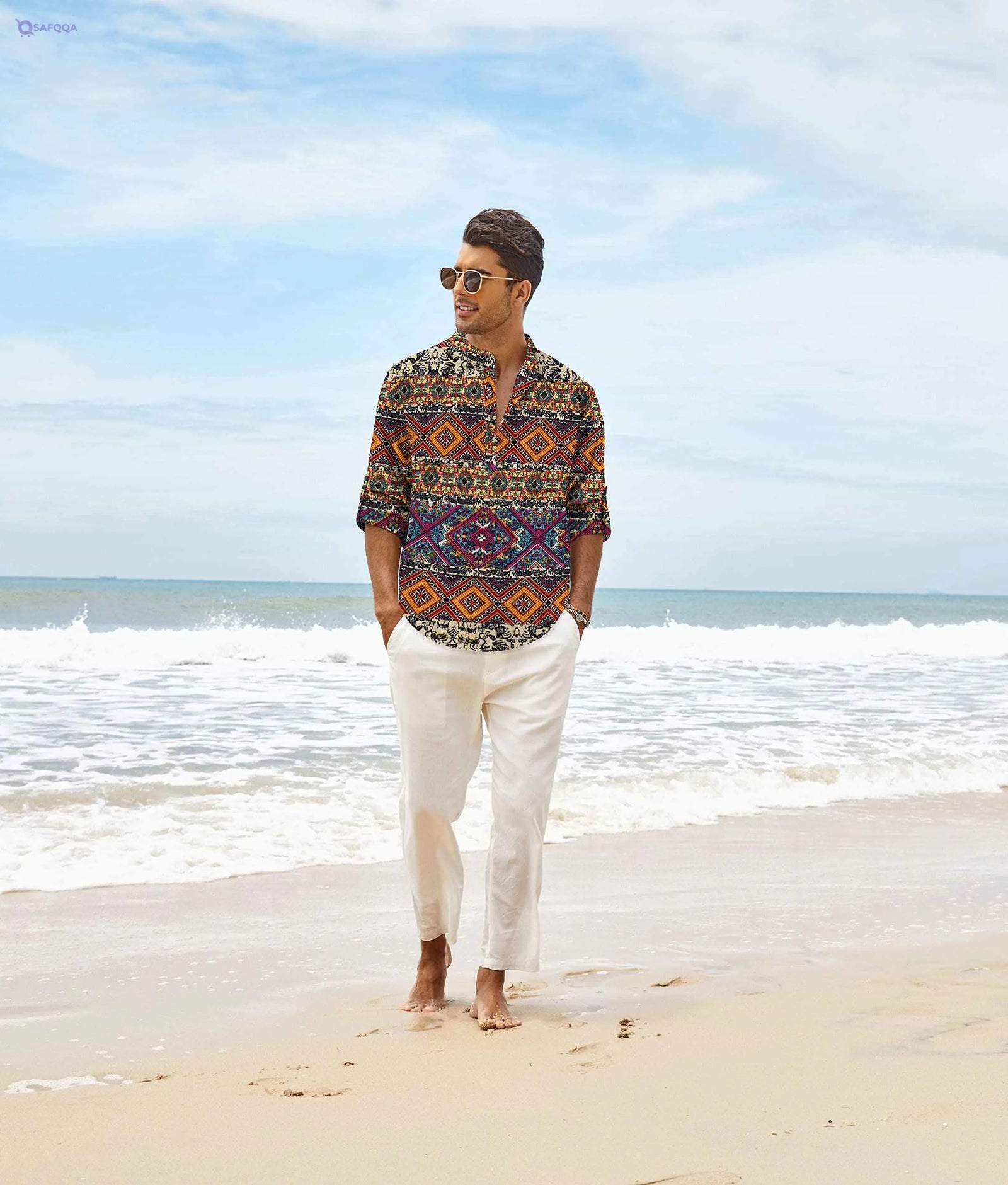 COOFANDY Shirts For mens Ideal for casual outings, or formal events - Safqqa