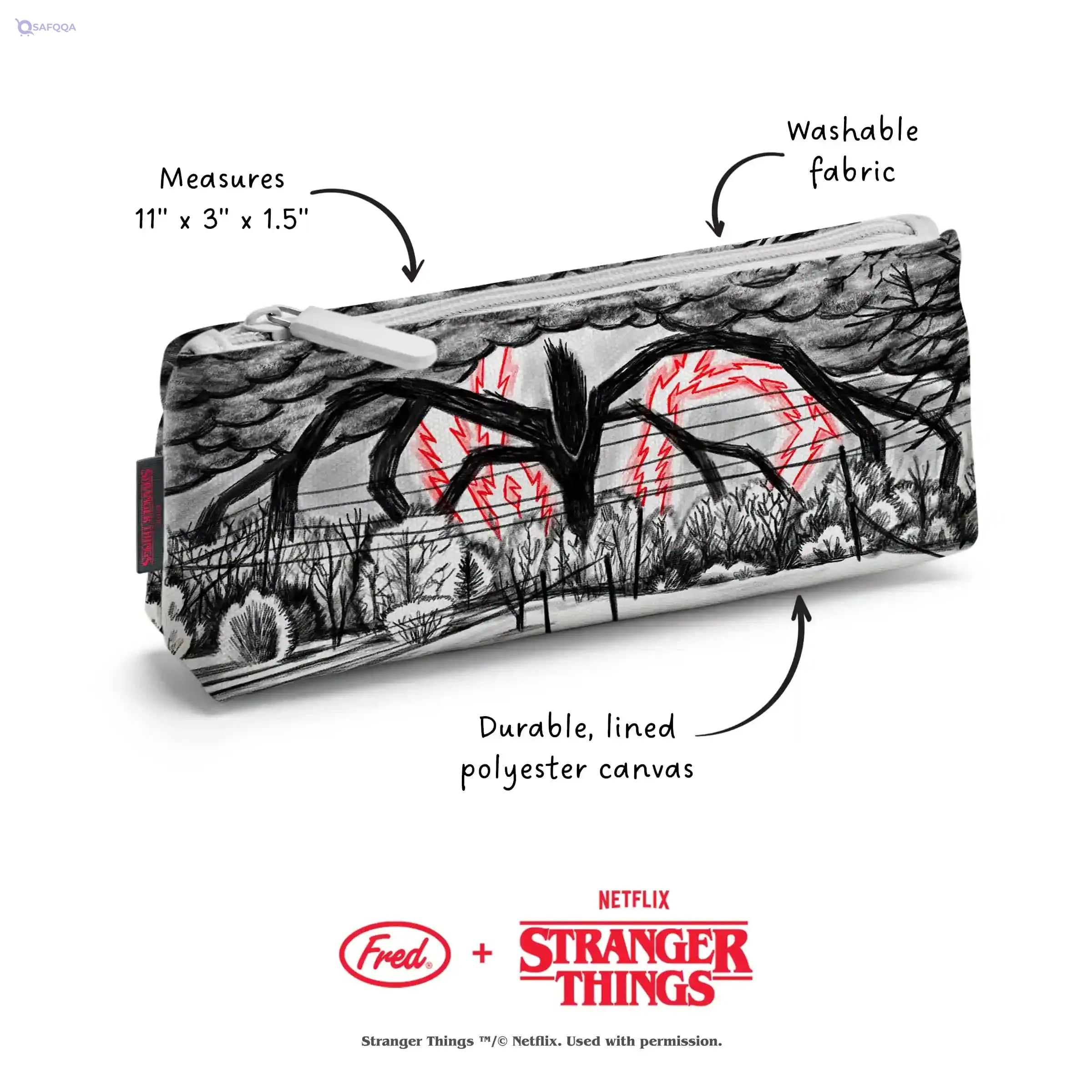 Genuine Fred Stranger Things Accessory Pouch – Mind Flayer - Safqqa