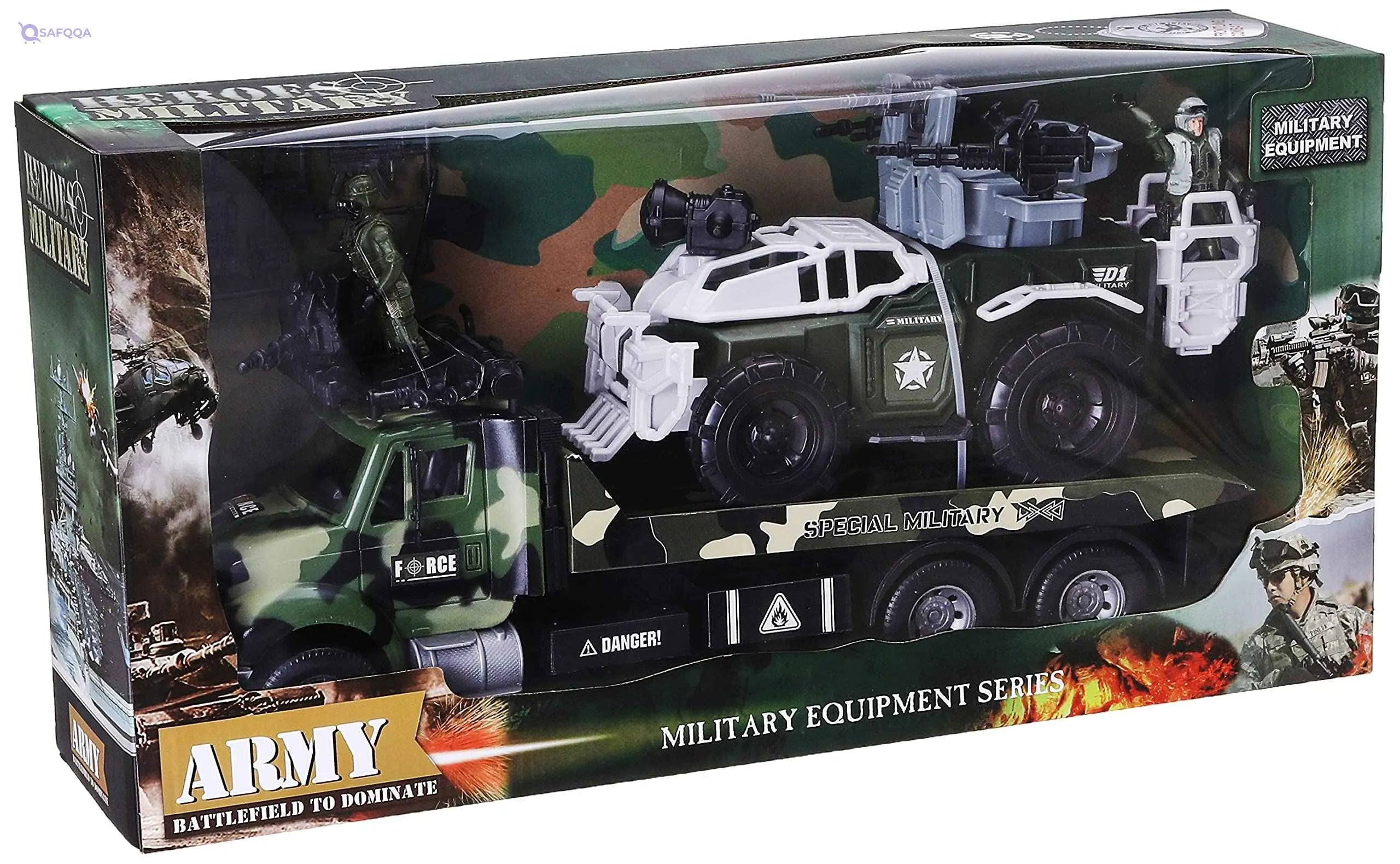 Army set 4 pieces + 3 years - Safqqa Egypt