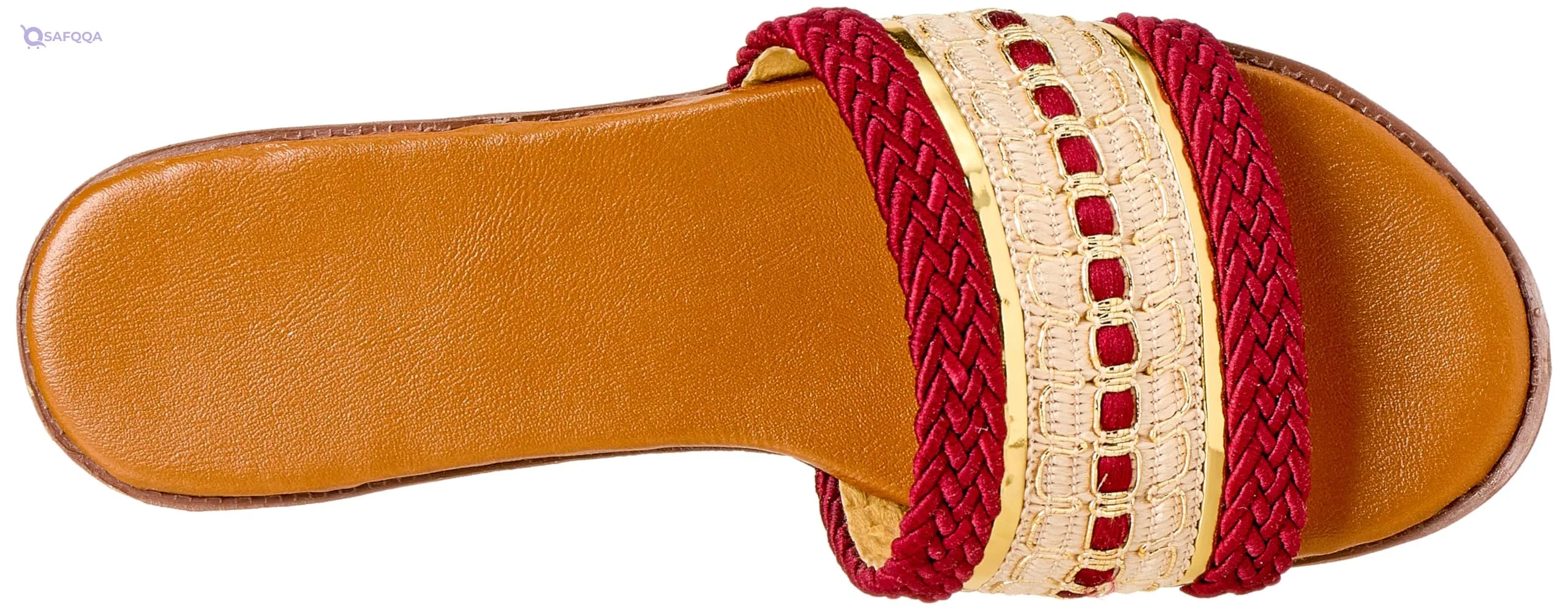 SWAY Flat Slide Slippers For Women, Lightweight and durable sole. - Safqqa