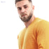 Off Cliff Men’s Plain V-Neck Long Sleeve Casual T-Shirt - Safqqa