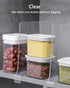 Clear Acrylic Shelf Dividers – Set of 12 Closet and Shelf Organizers - Safqqa