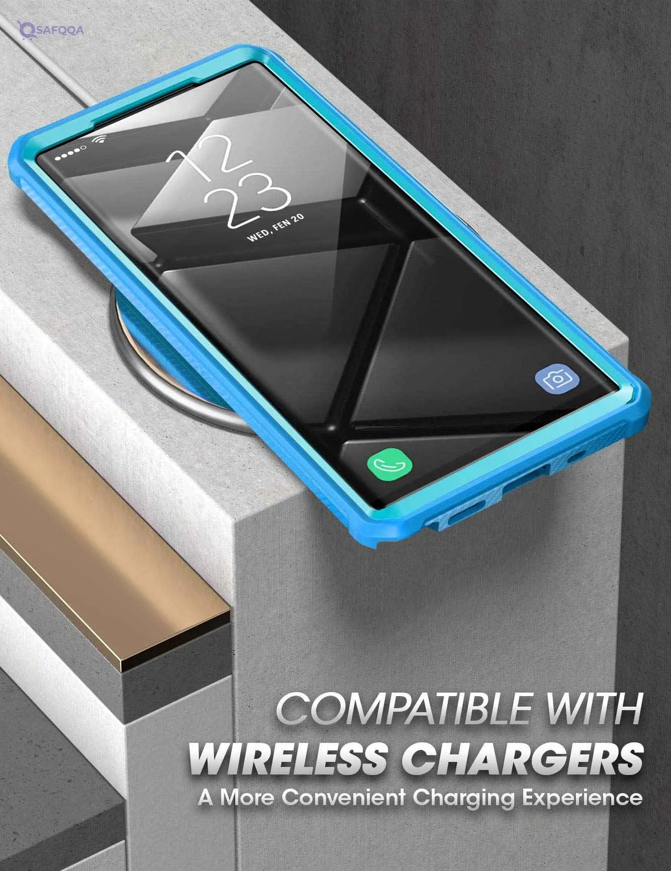 Supcase unicorn beetle exo pro series case for galaxy note 20 (2020 release), premium hybrid protective clear bumper case without built-in screen protector - Safqqa Egypt