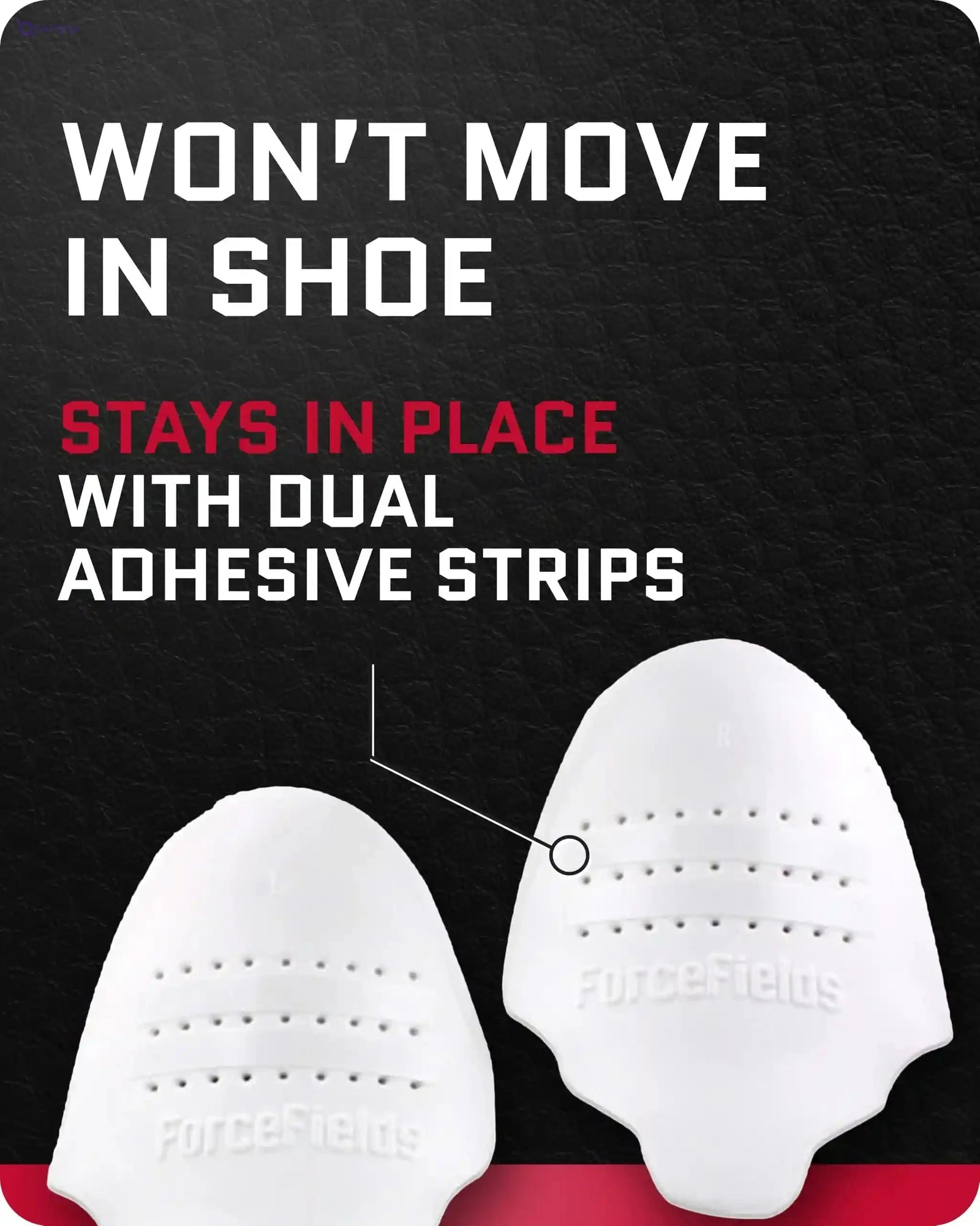 ForceFields Shoe Toe Box Crease Protectors - Safqqa