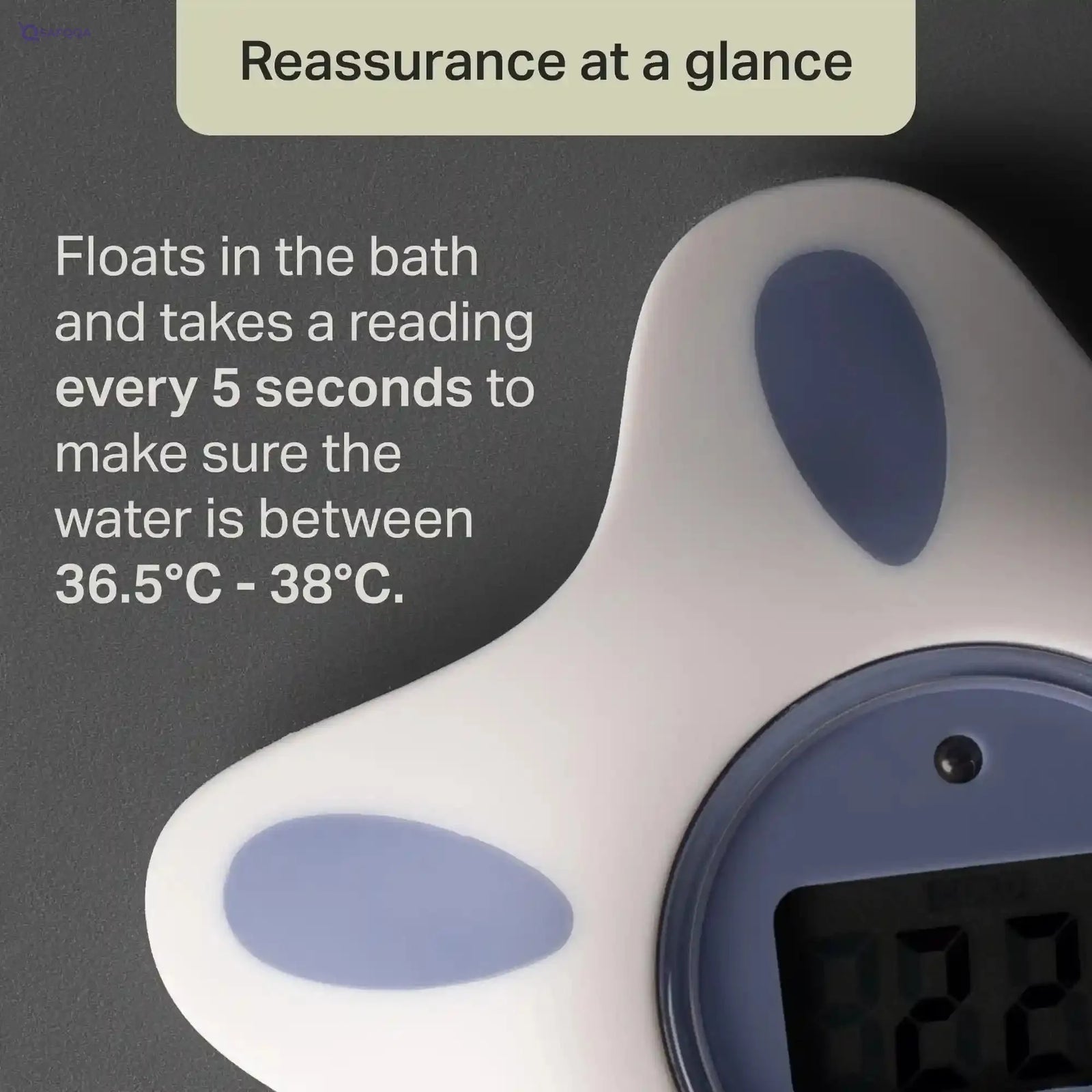Tommee Tippee Closer to Nature Bath and Room Thermometer - Safqqa
