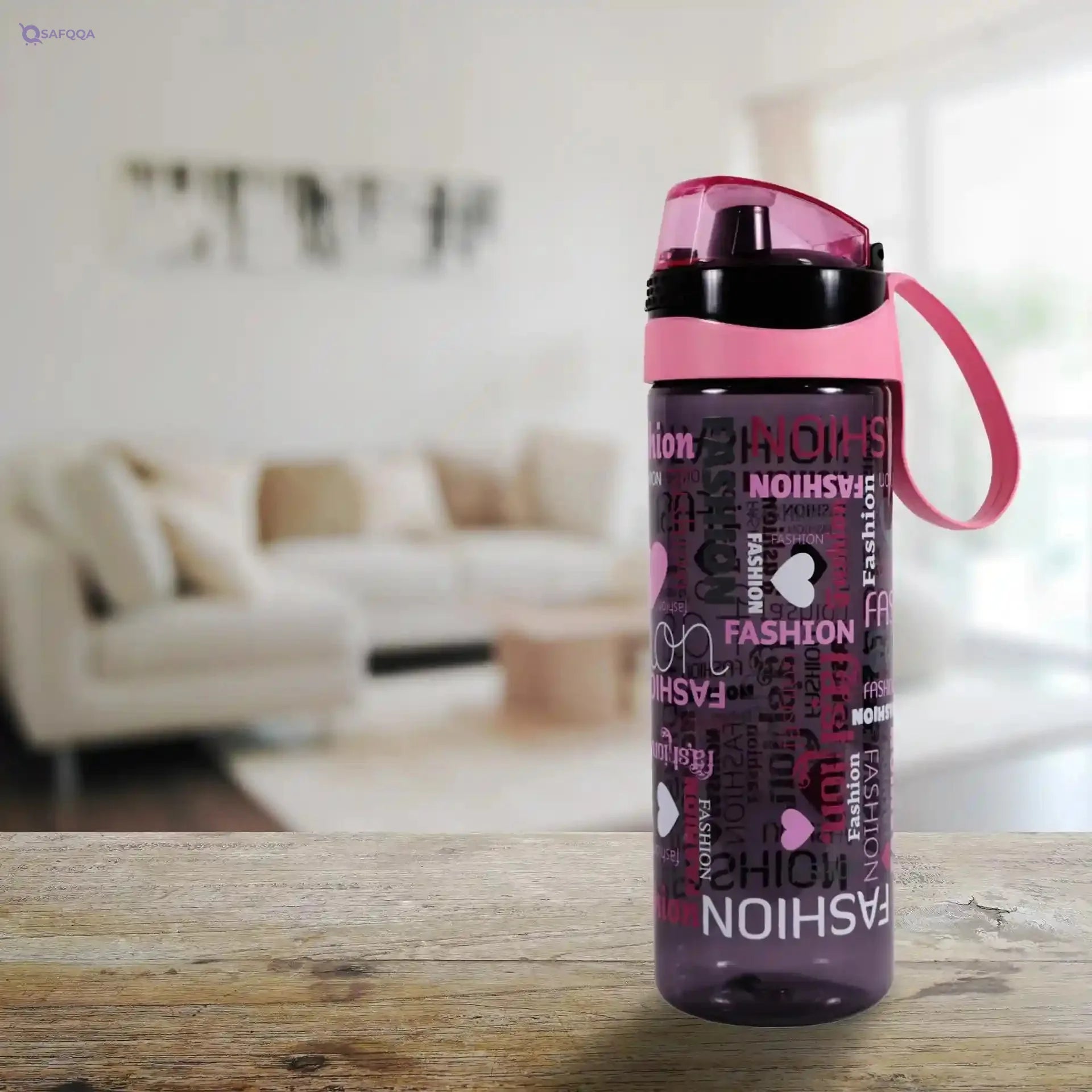 Herevin Water Bottle in Special Polybag - 750 ml Capacity, Multicolor, Leak-Proof, BPA-Free, Made in Turkey - Safqqa