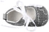 Baby Shoora baby-girls Baby shoora glitter shoes Ballet Flat - Safqqa Egypt