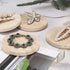 Travertine Stone Coasters – Drink, Coffee & Beverage Holder - Safqqa