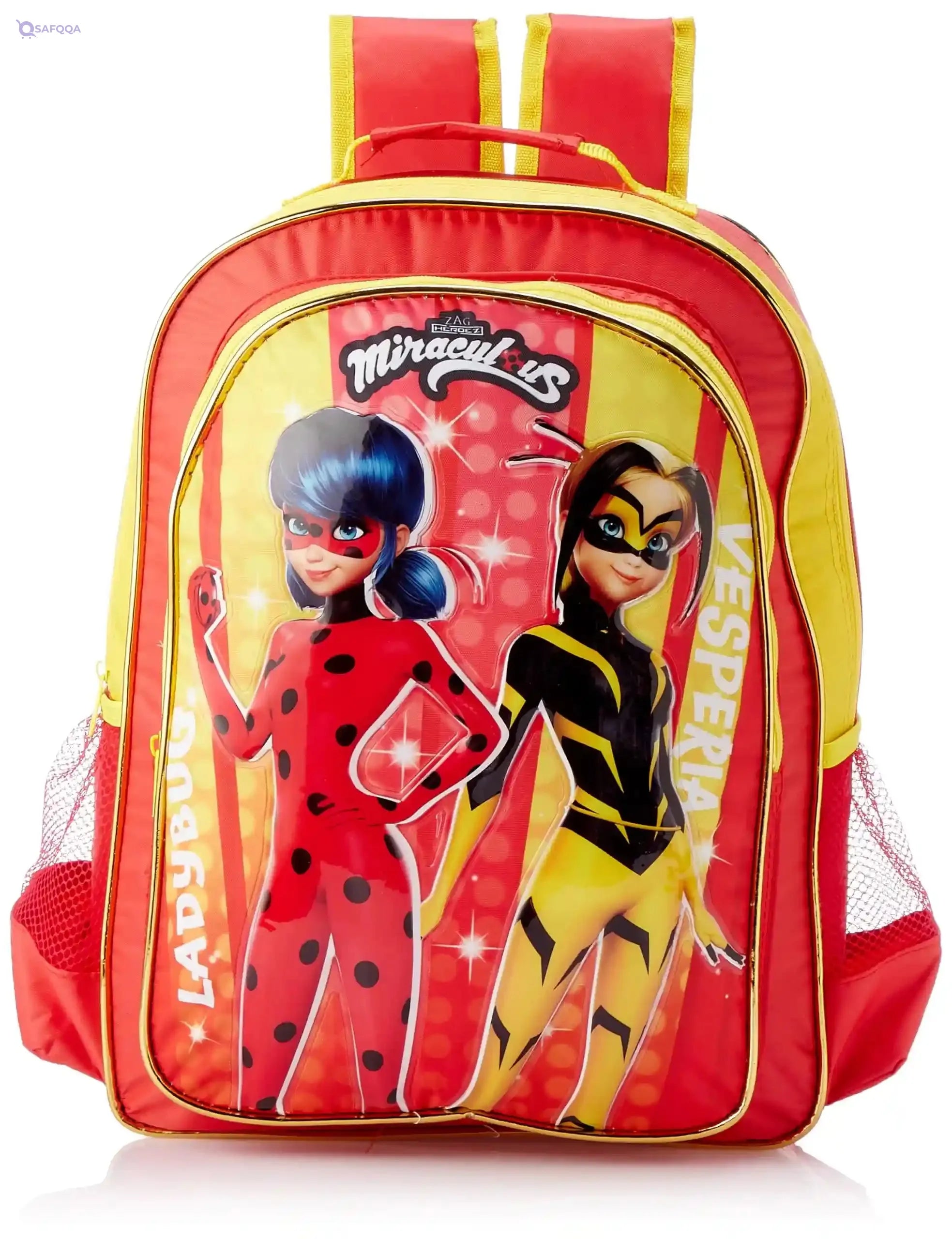 ZAG Miraculous: Tales of Ladybug & Cat Noir Value Pack 5 in 1 (Backpack) - 16" - Safqqa Egypt