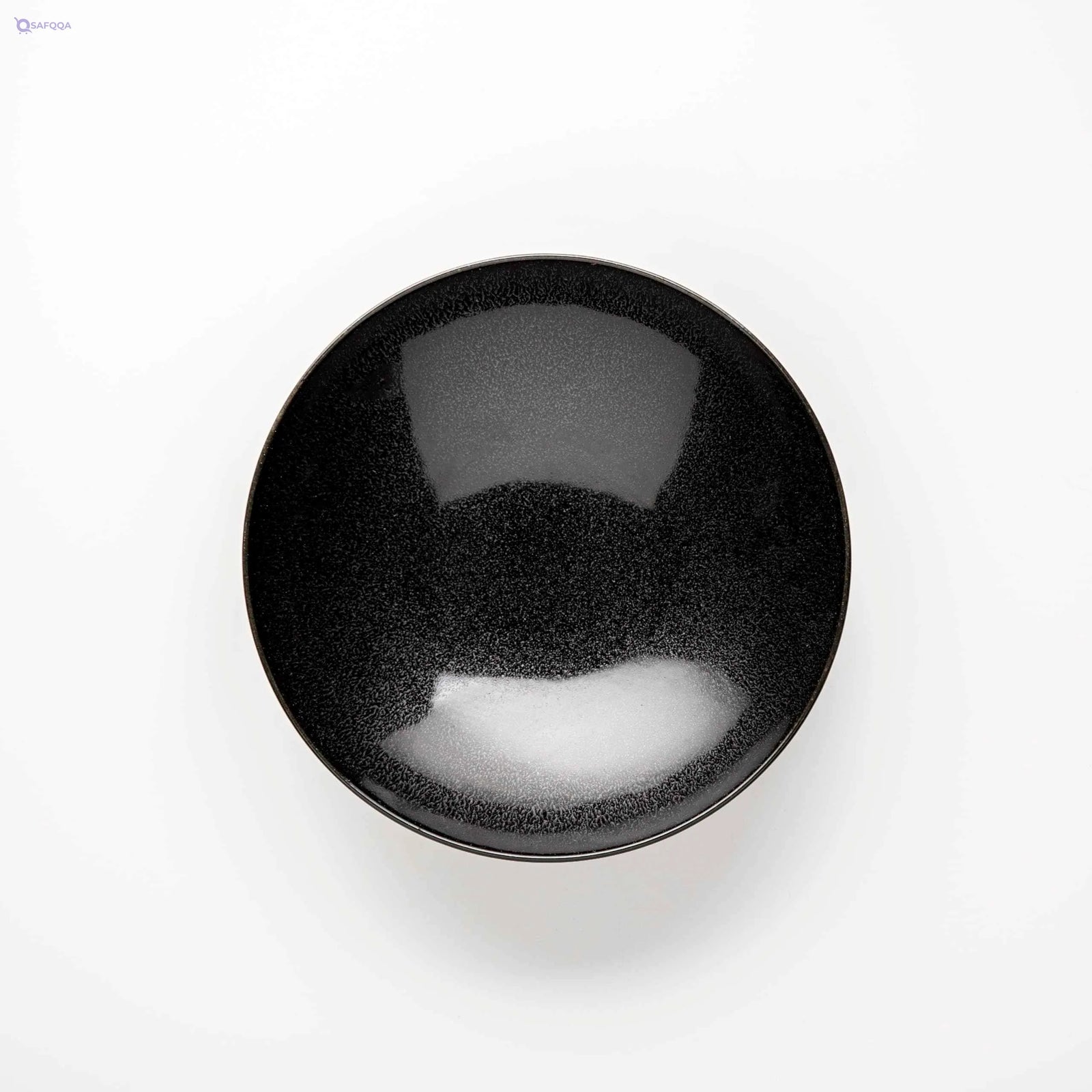 Fathy Mahmoud Porcelain tableware Dinner Set Coup 30 pcs. - Black moon 1 Base box - Safqqa Egypt