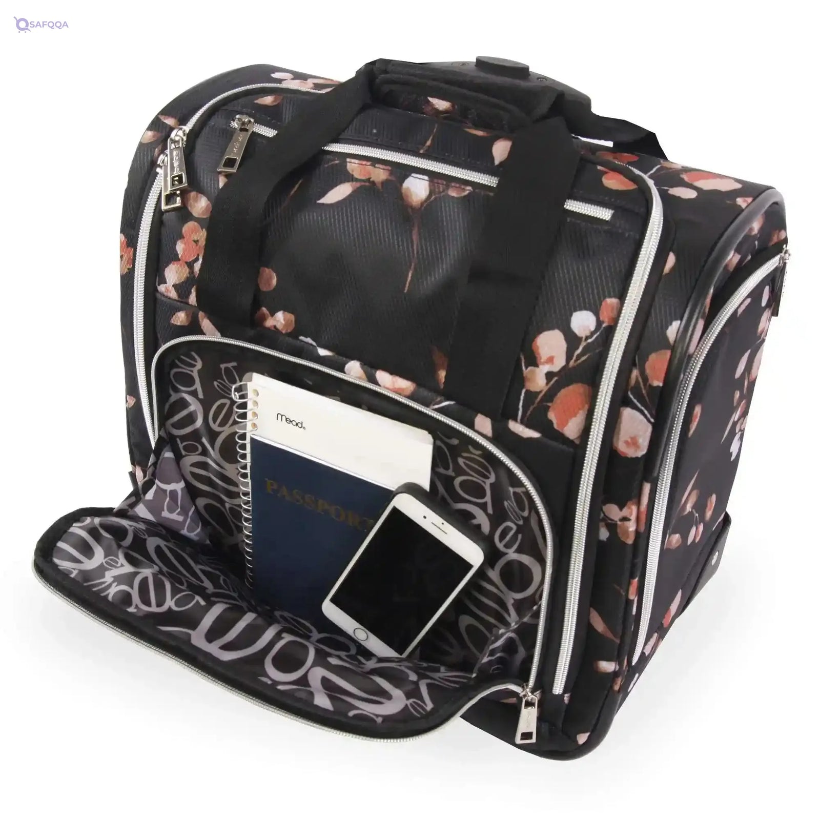 BEBE Women's Valentina-Wheeled Under The Seat Carry-on Bag - Safqqa