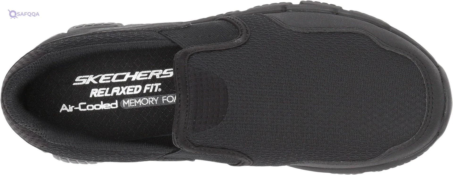 Skechers Kids Mesh-Textile Slip-On Sneakers – Lightweight & Easy Fit - Safqqa